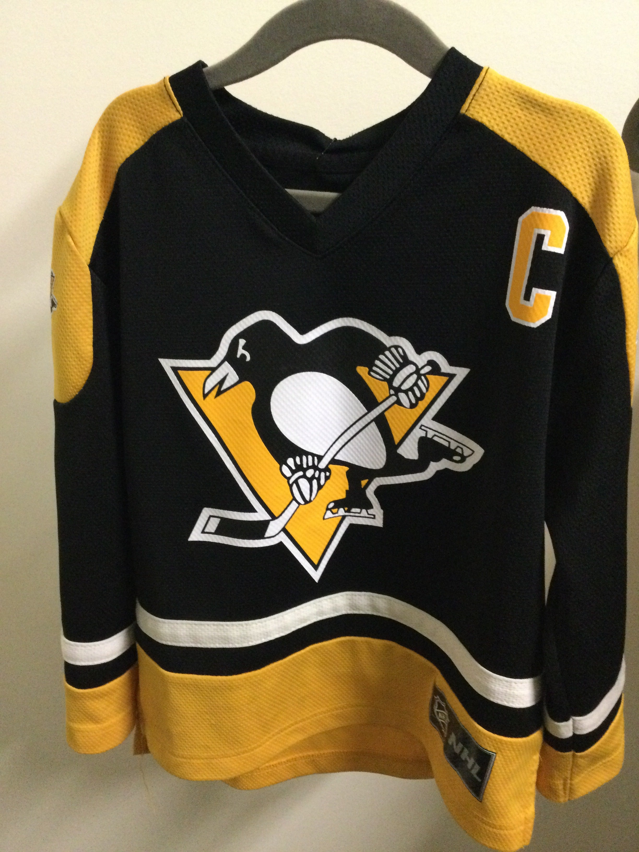 NHL Sidney Crosby Pittsburgh jersey 4-5Y