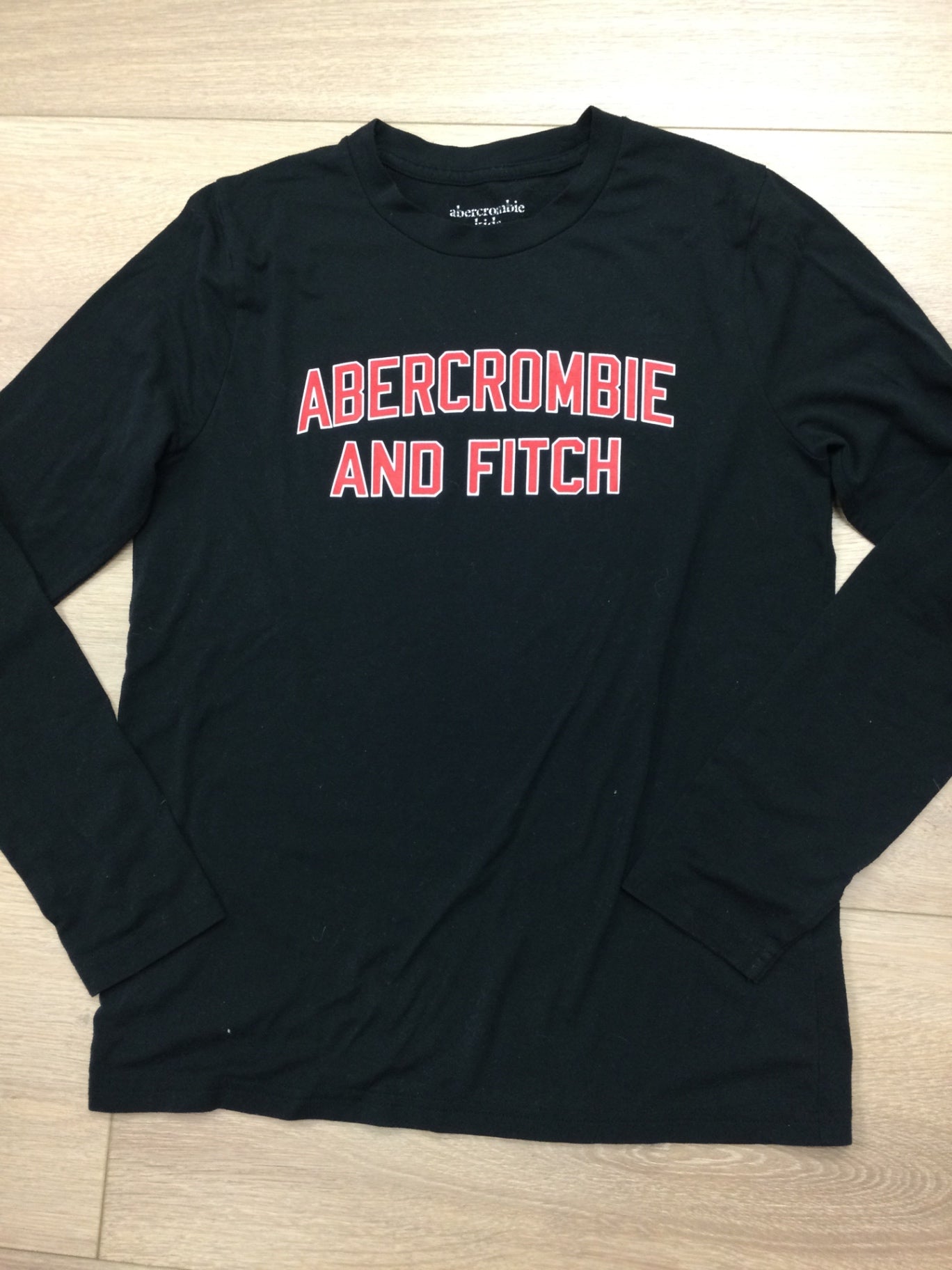 Abercrombie & Fitch Long Sleeve T-Shirt 13/14 Black