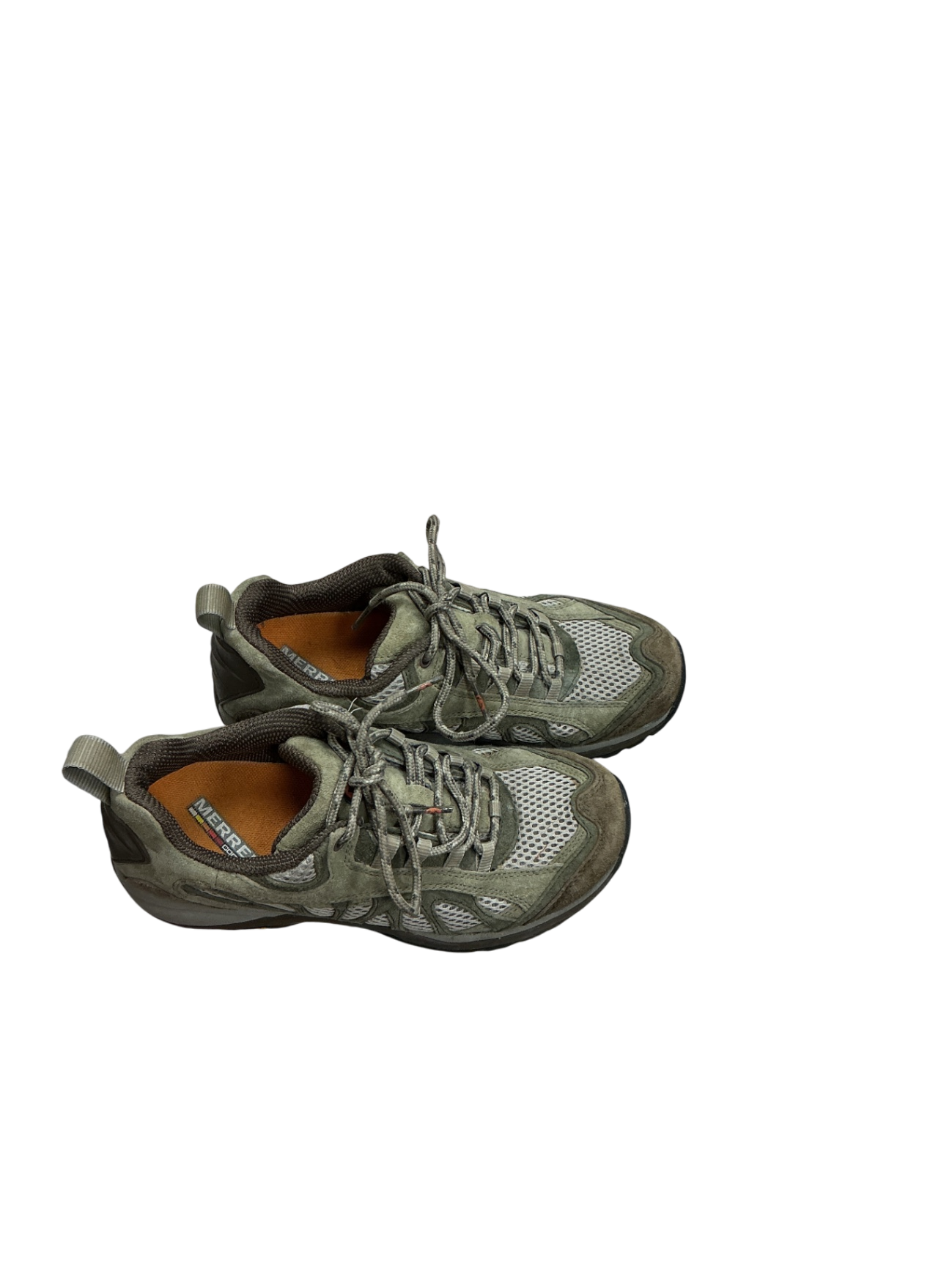 Merrell Shoes 7 Olive green and black hiking