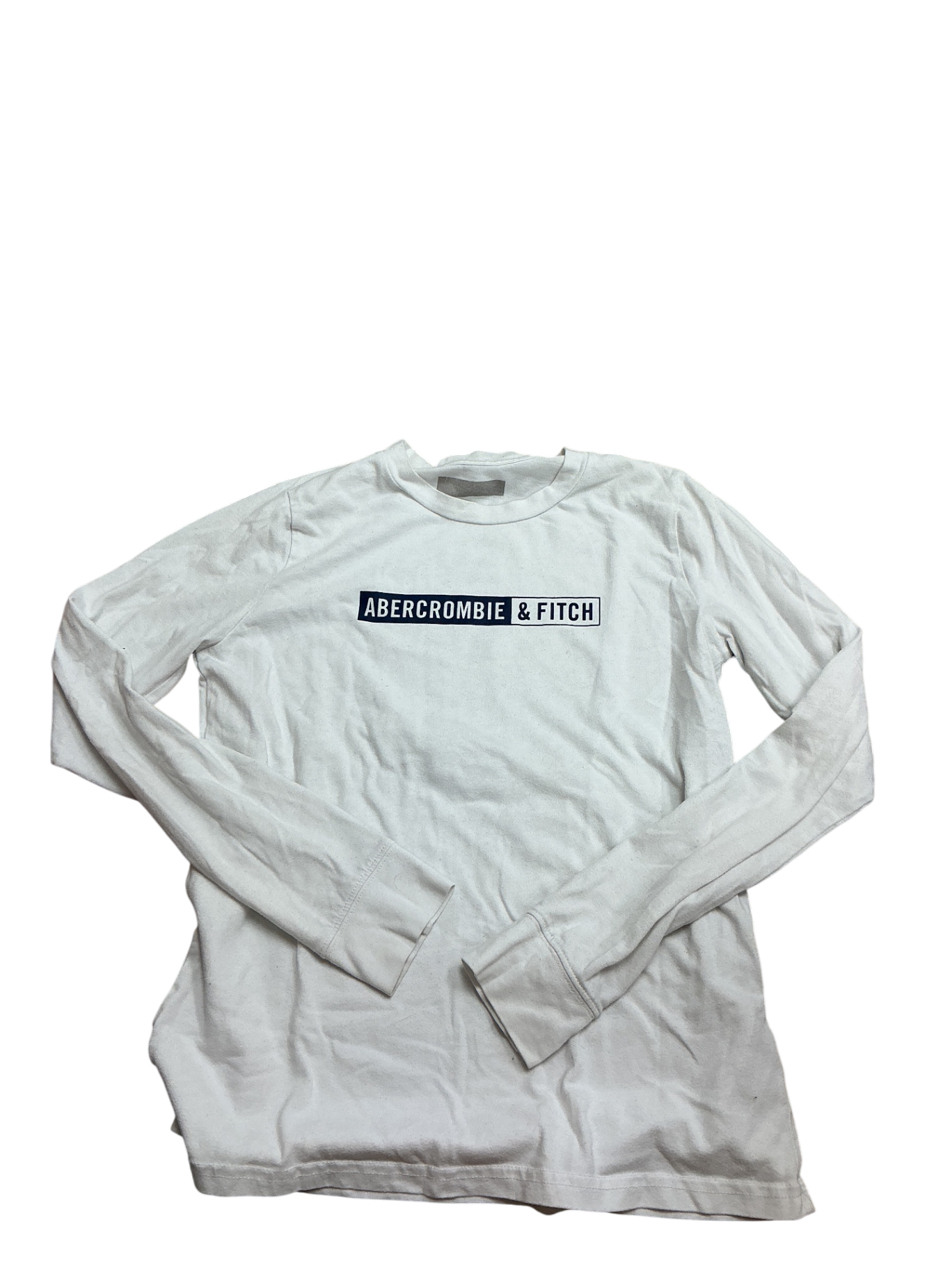 Abercrombie & Fitch Long Sleeve T-Shirt Men’s small White