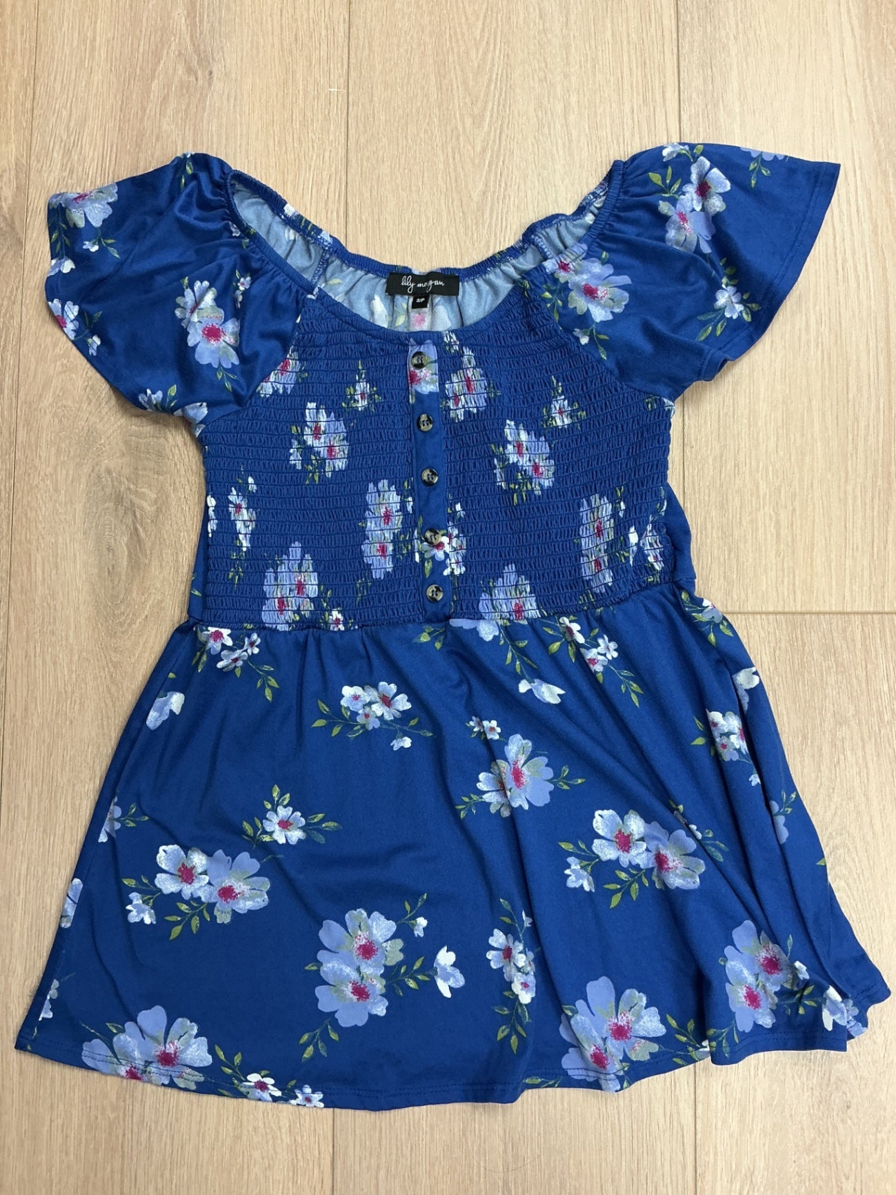 Lily Morgan Dress Women’s small Blue