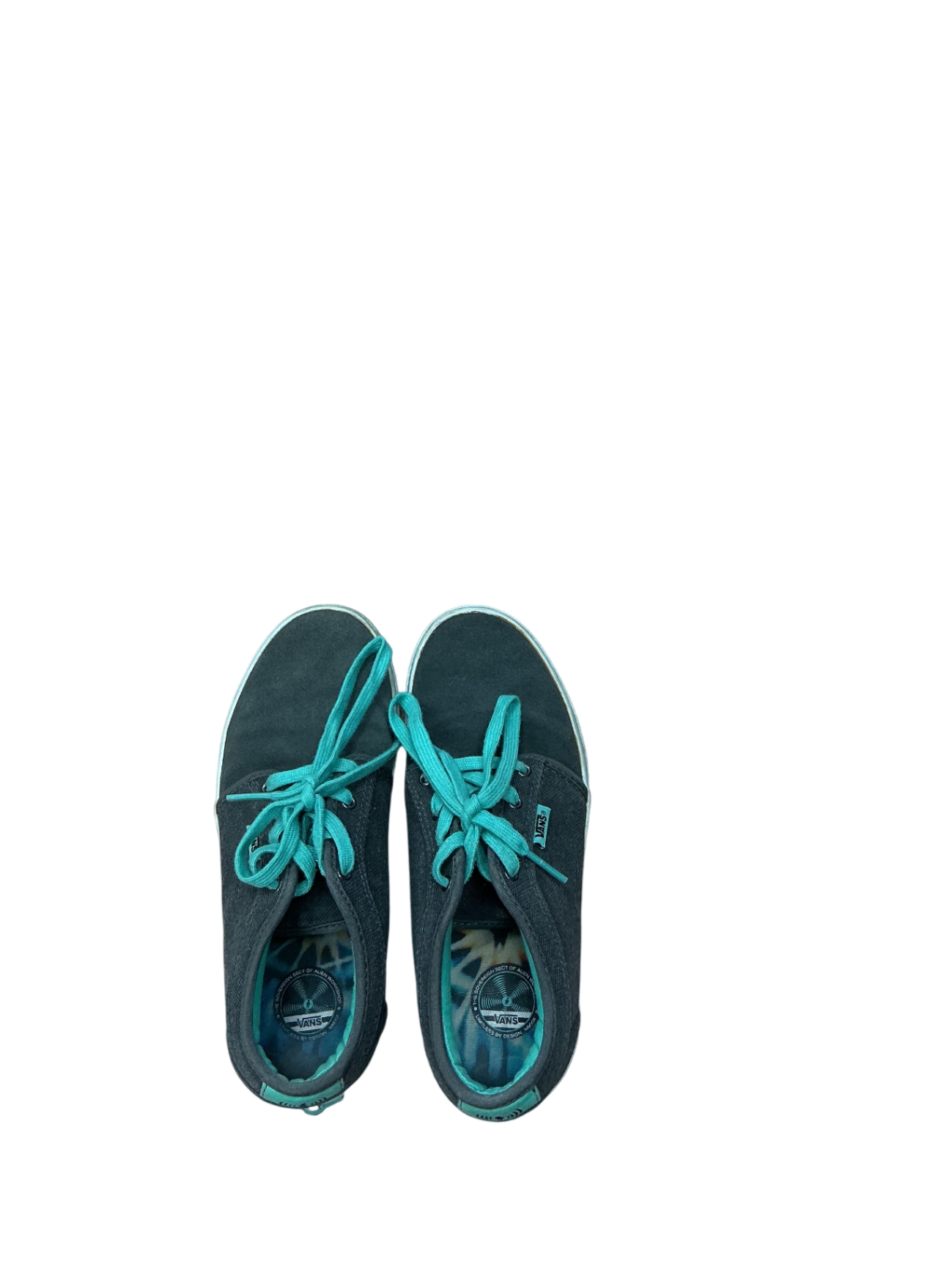 Vans Shoes 5Y Teal and navy