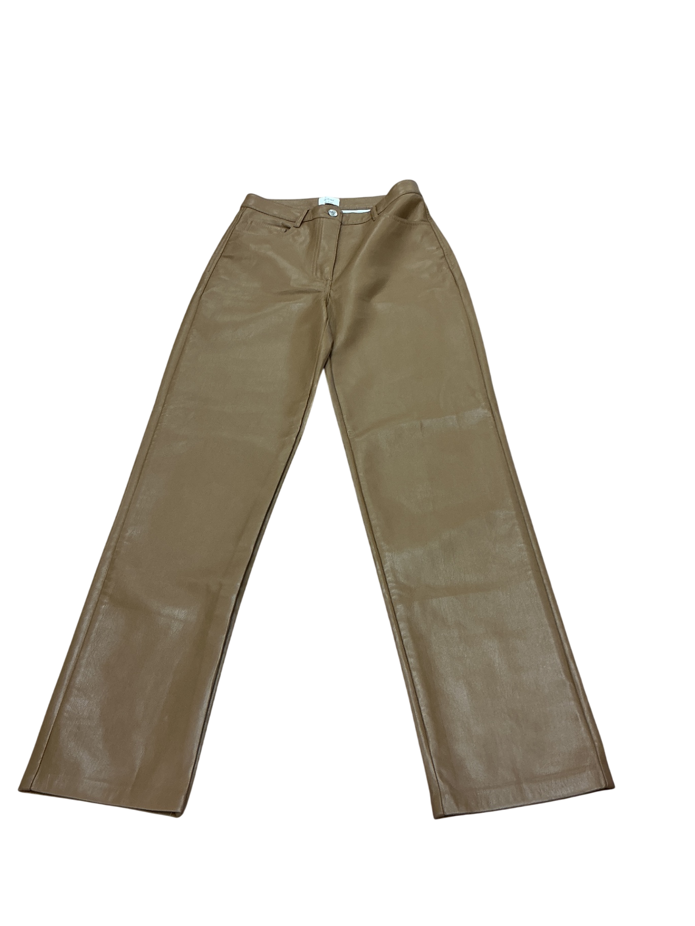 Wilfred Pleather Pants Women’s 4 Beige