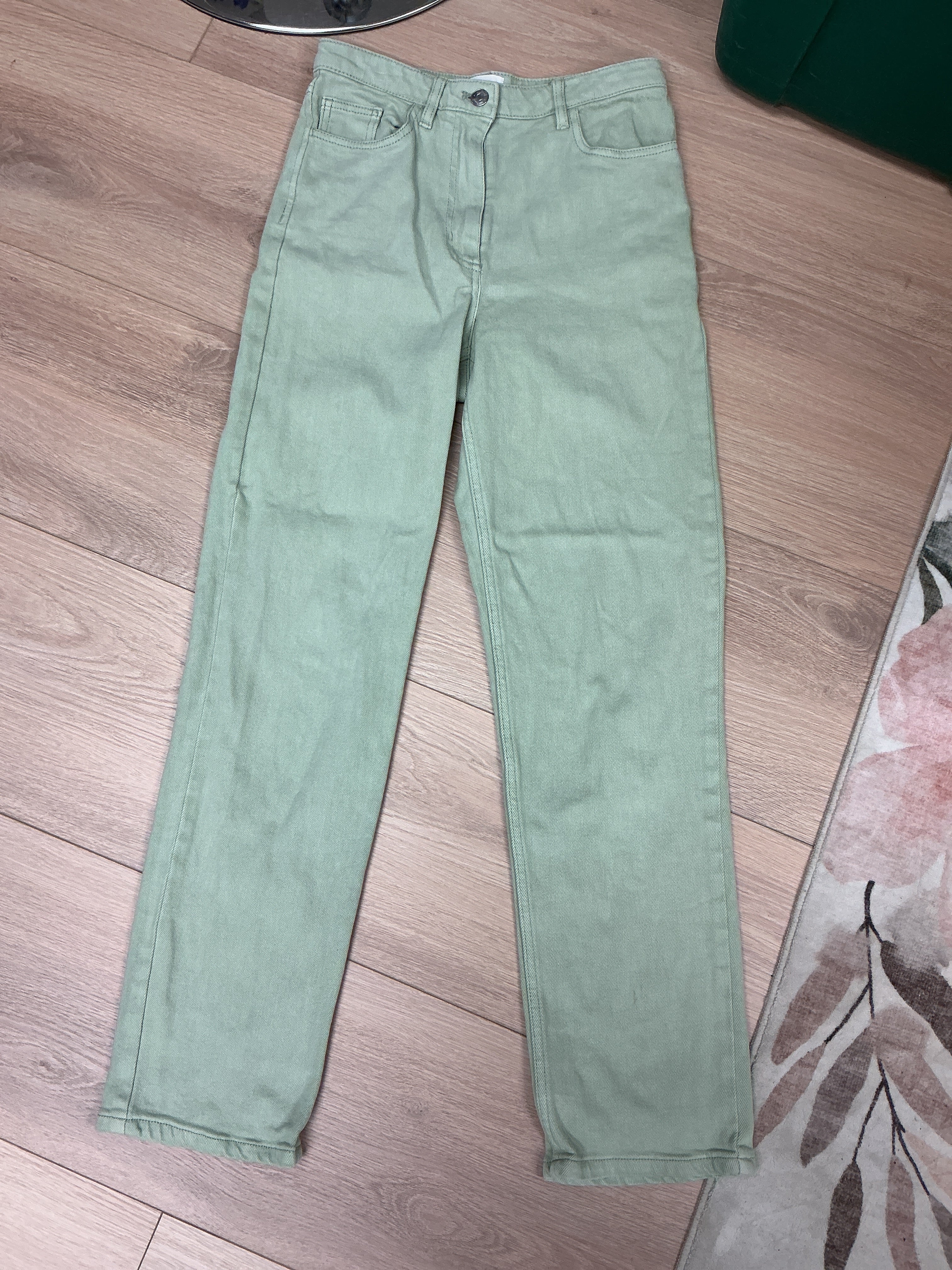 Wilfred free mint green jeans 4