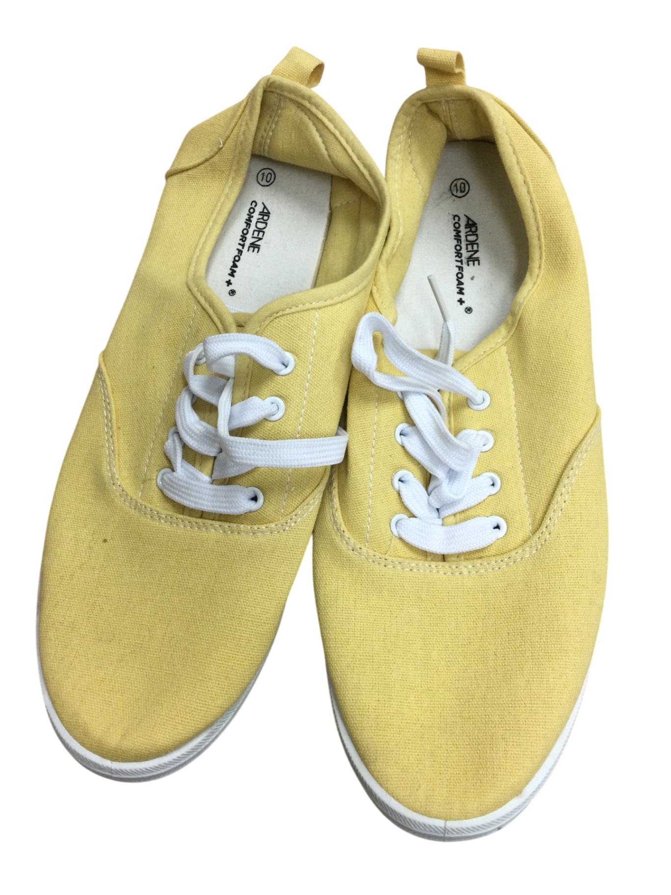 Ardene Shoes Women Size 10 Yellow