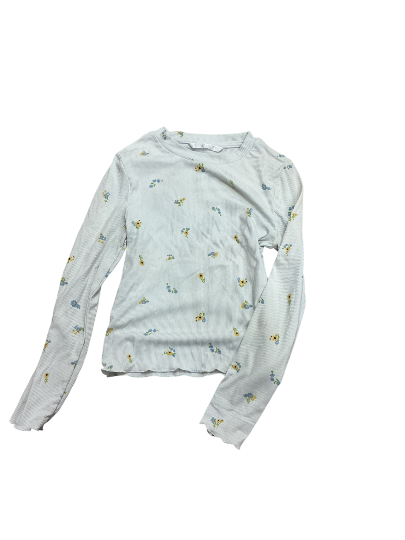Urban Republic Longsleeve 10-12Y White with Sunflowers