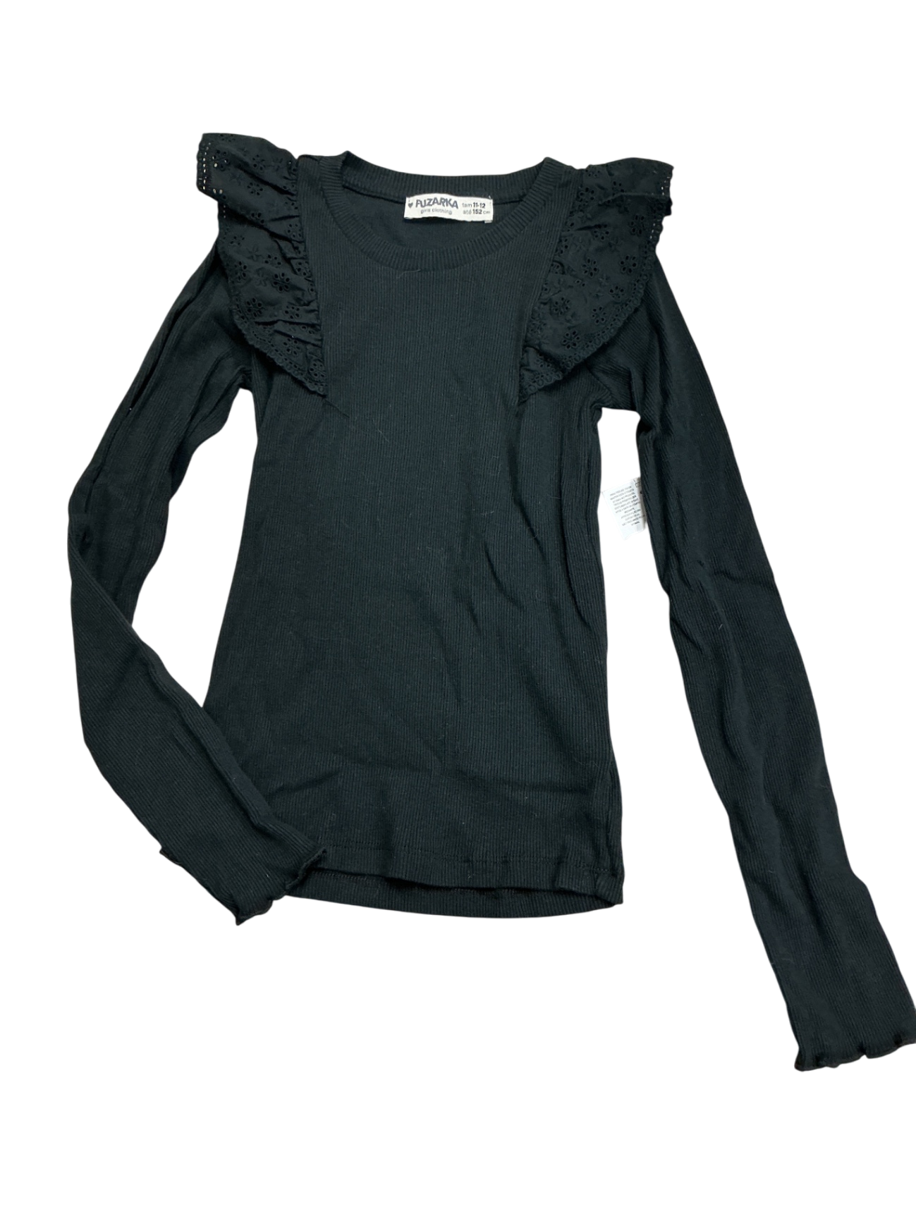 Fuzarka Longsleeve 11-12Y Black
