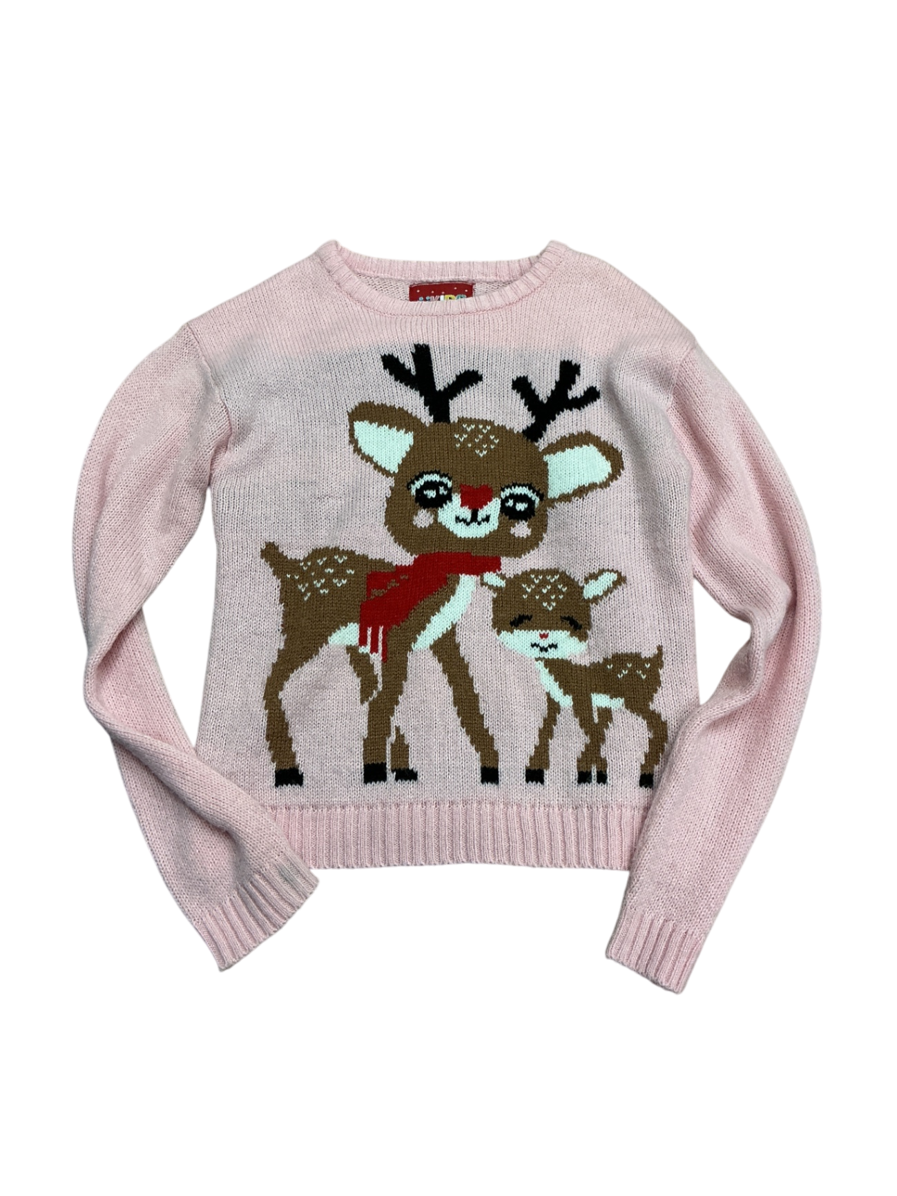 Urban kids Sweater 10-12Y Pink Reindeer