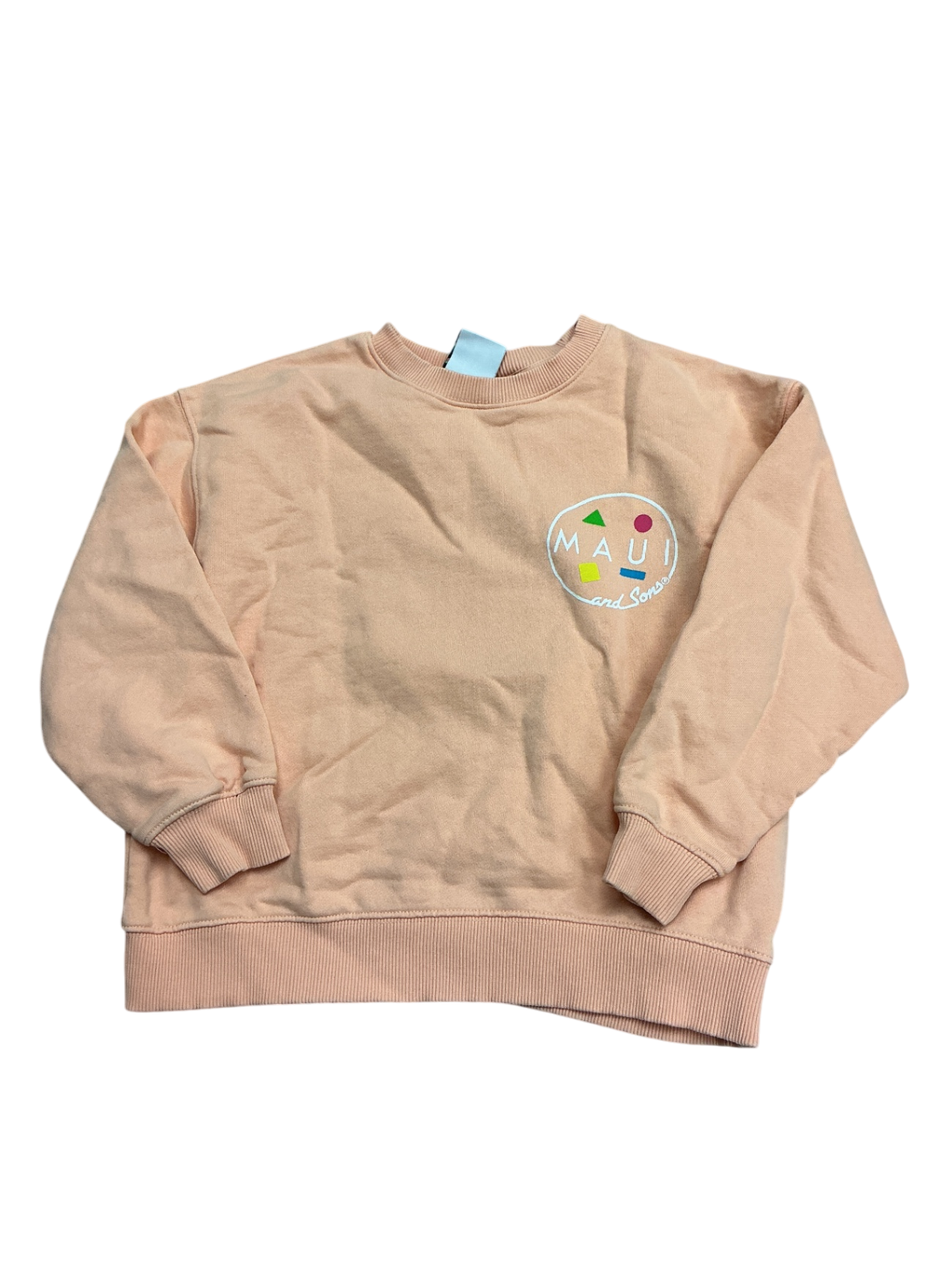 Zara Sweatshirt 8-10Y Peach