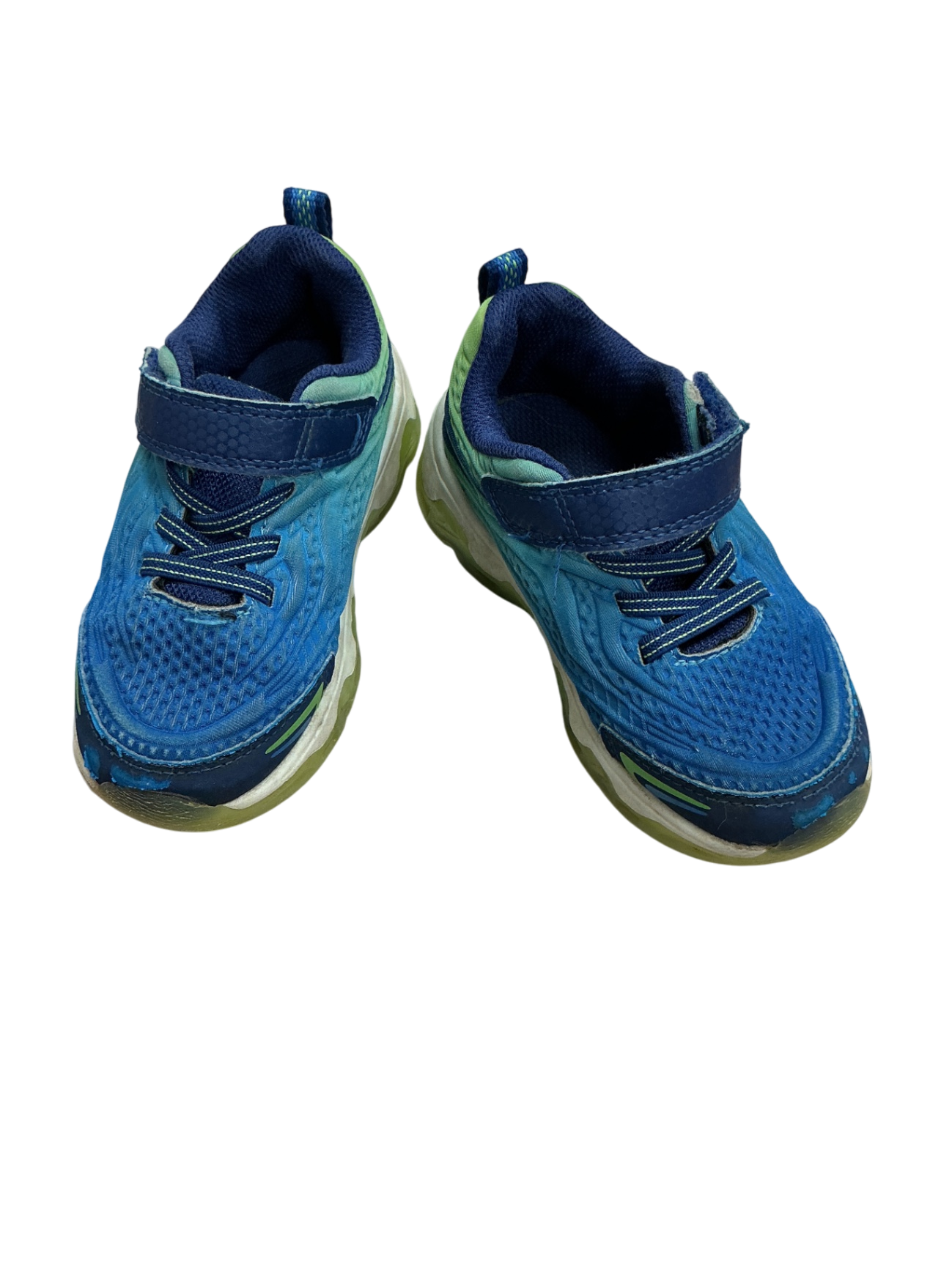 Athletic Works Shoes 8C Blue and Green