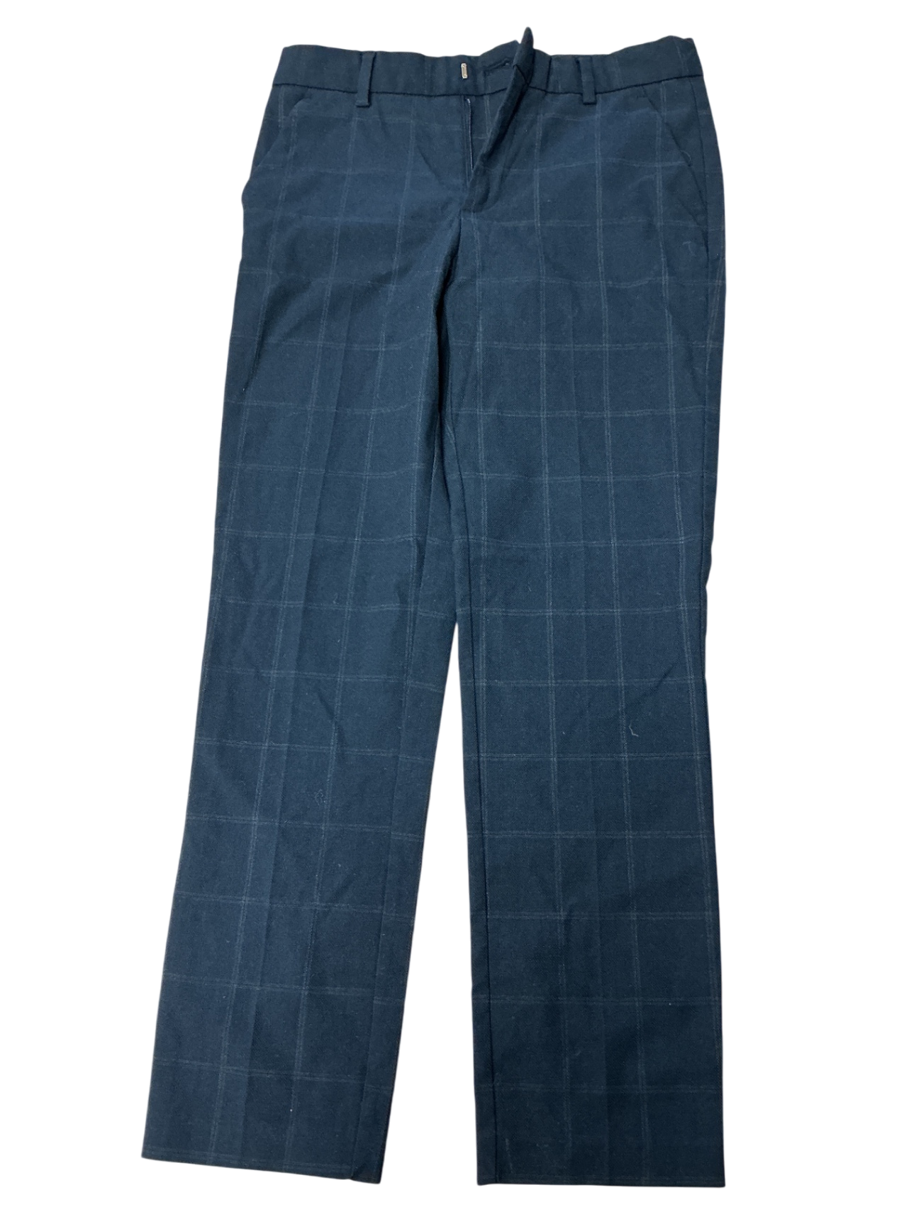 Zara Dress Pants 10Y Dark blue plaid
