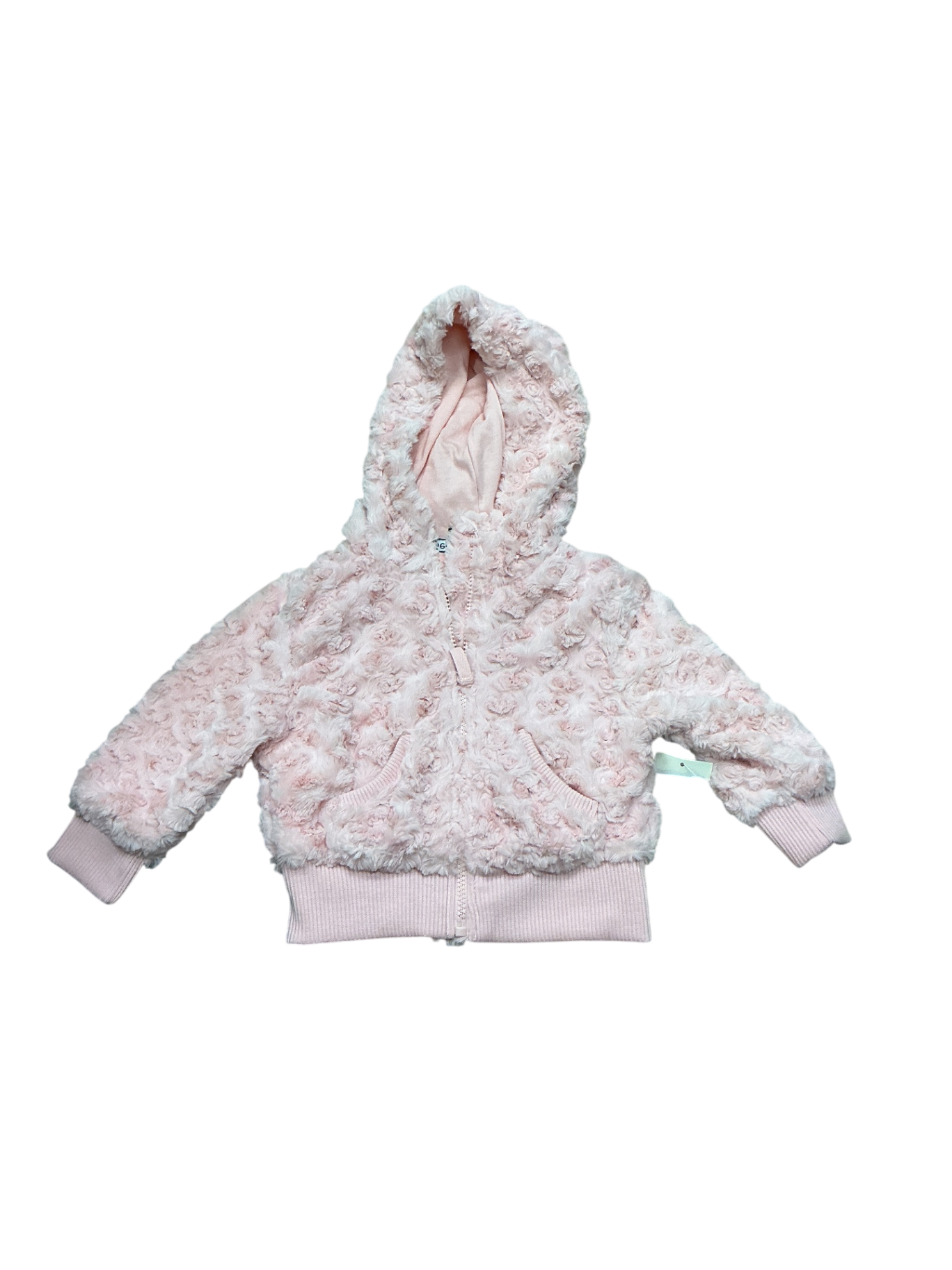 George Zip Up Sweater 2T Pink