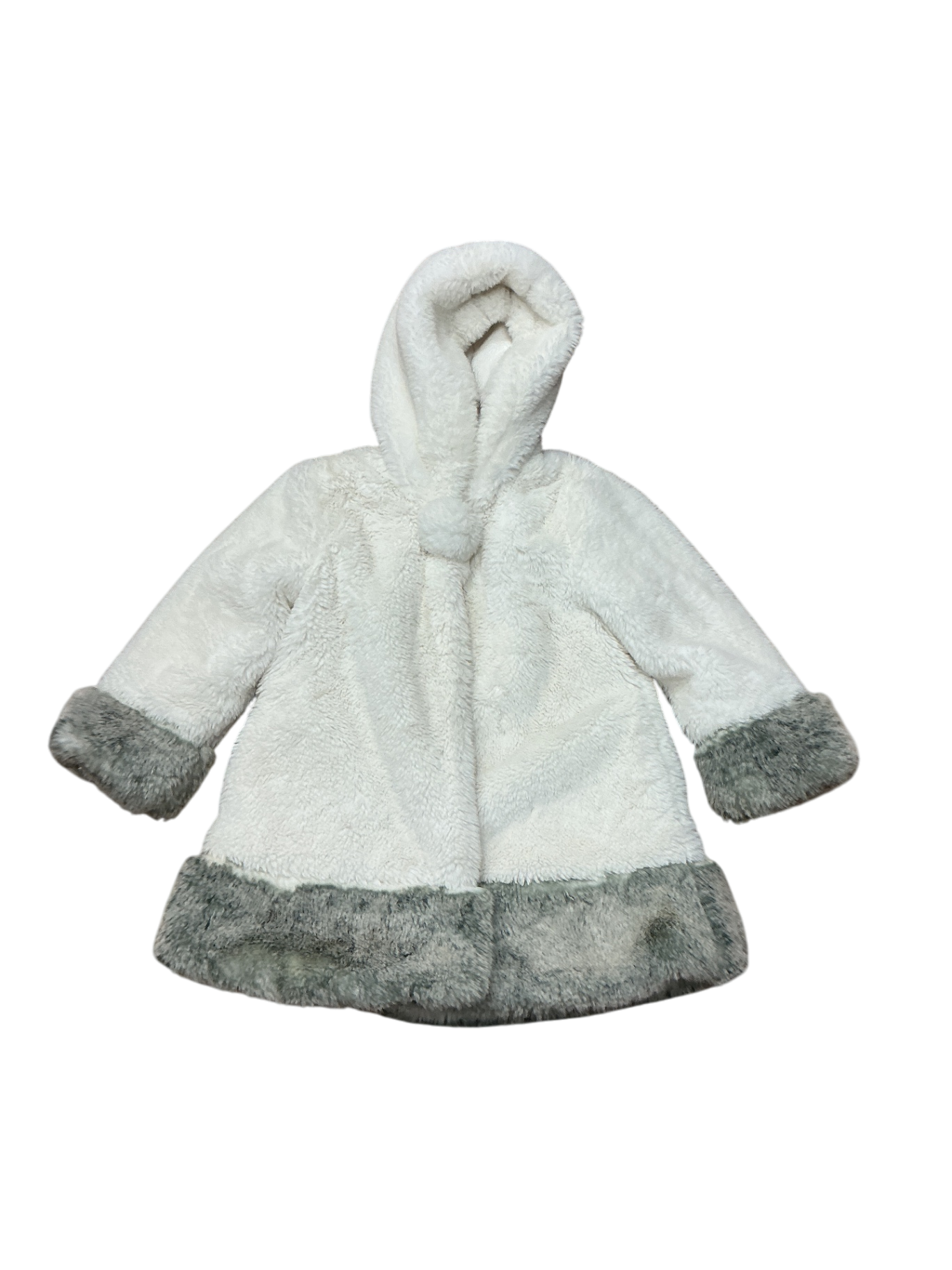 American Widgeon Winter Coat 5Y White and Grey