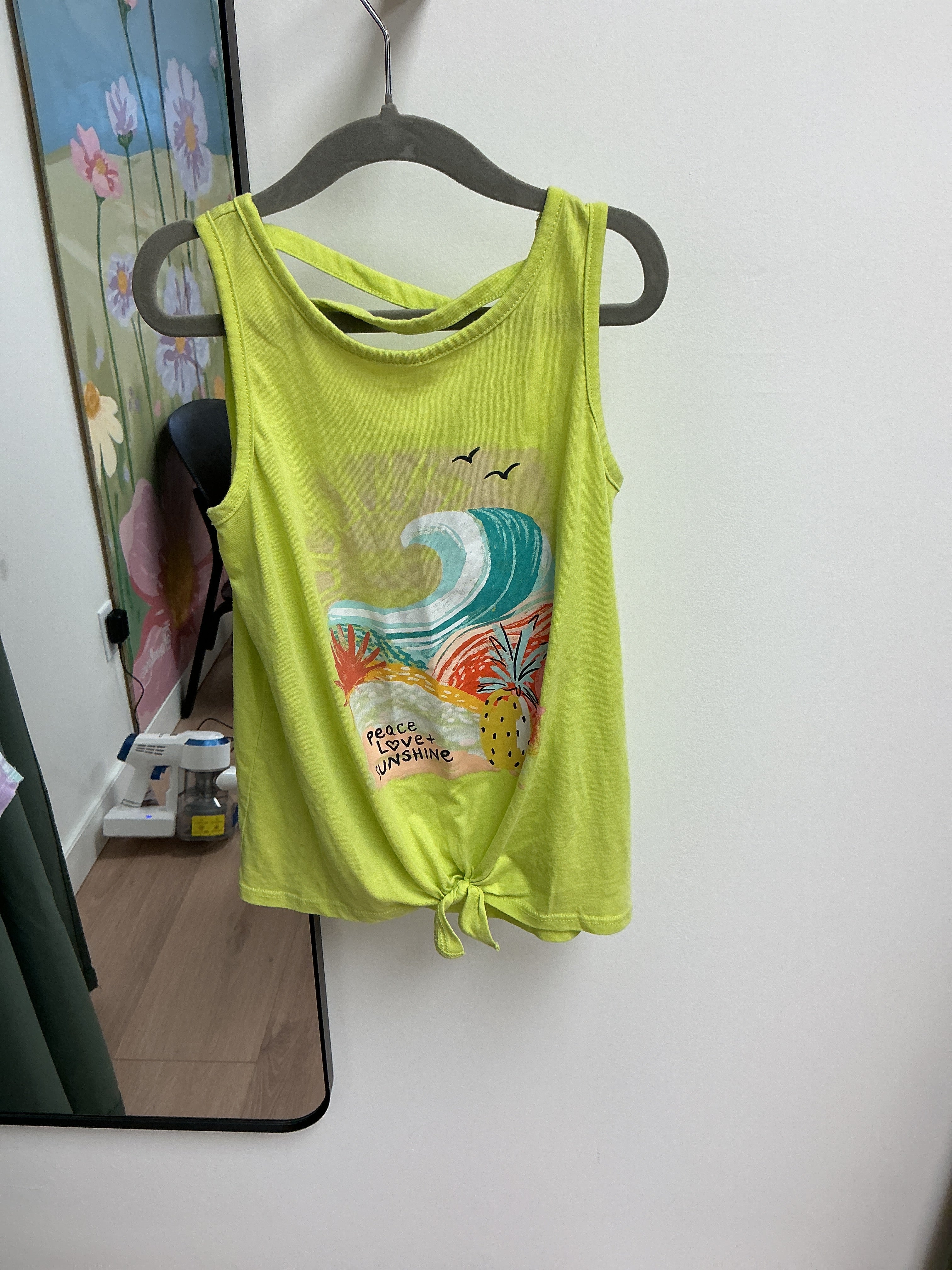 Carters peace love sun tied tank 8