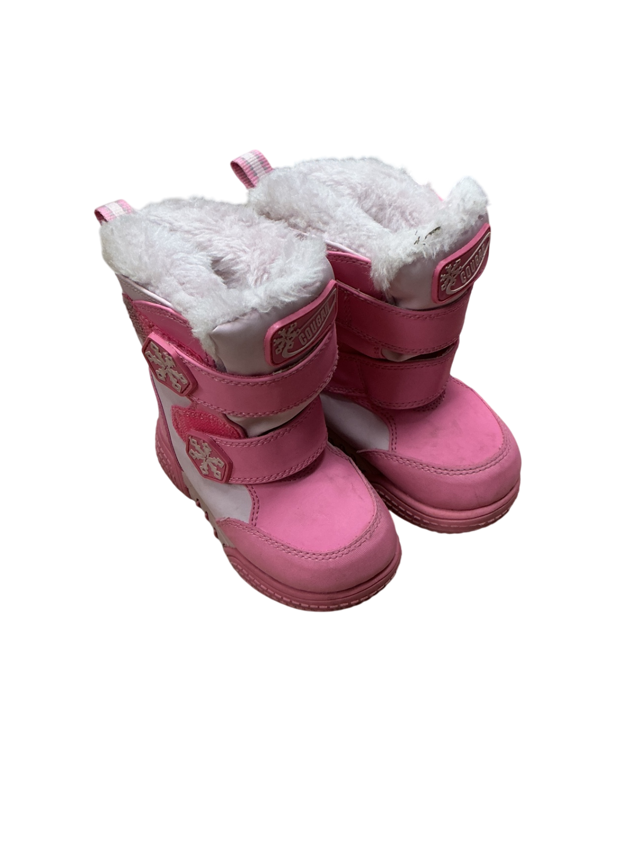 Cougar Baby Boots 6C Pink