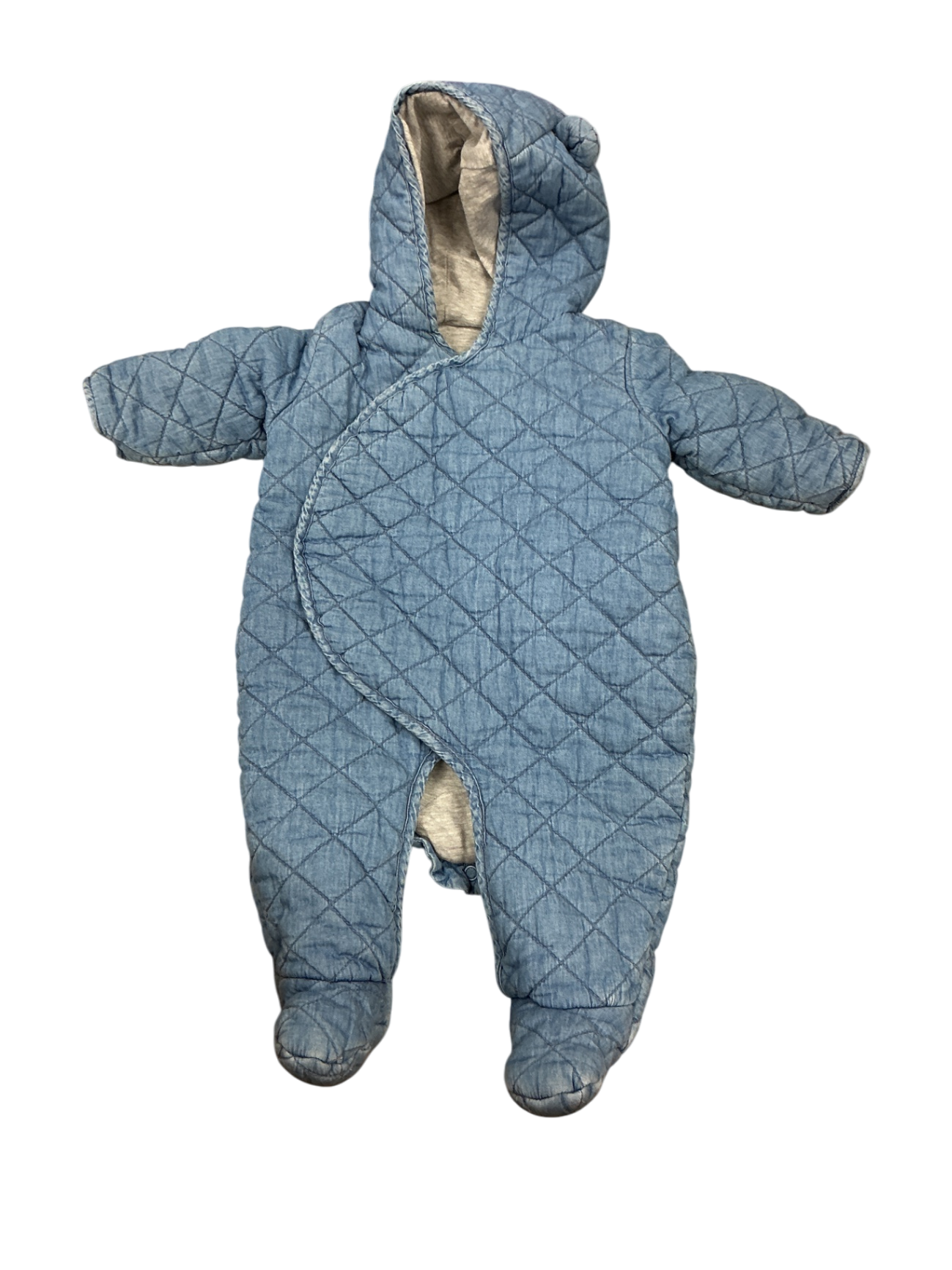 Baby Gap Baby Bunting Suit 3-6M Blue