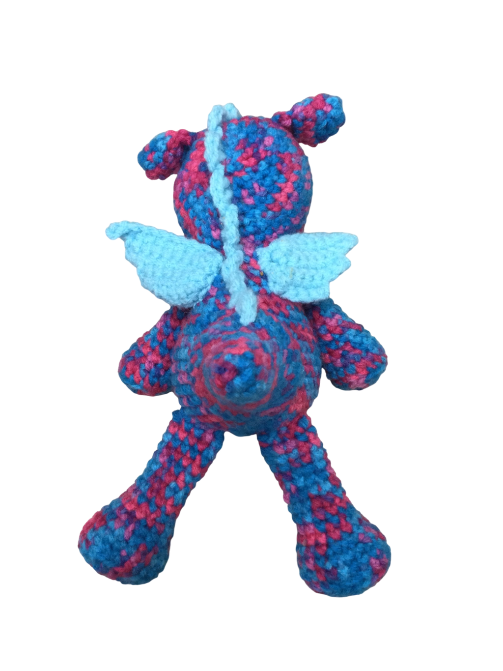 Yarnlings Dragon Blue and Pink