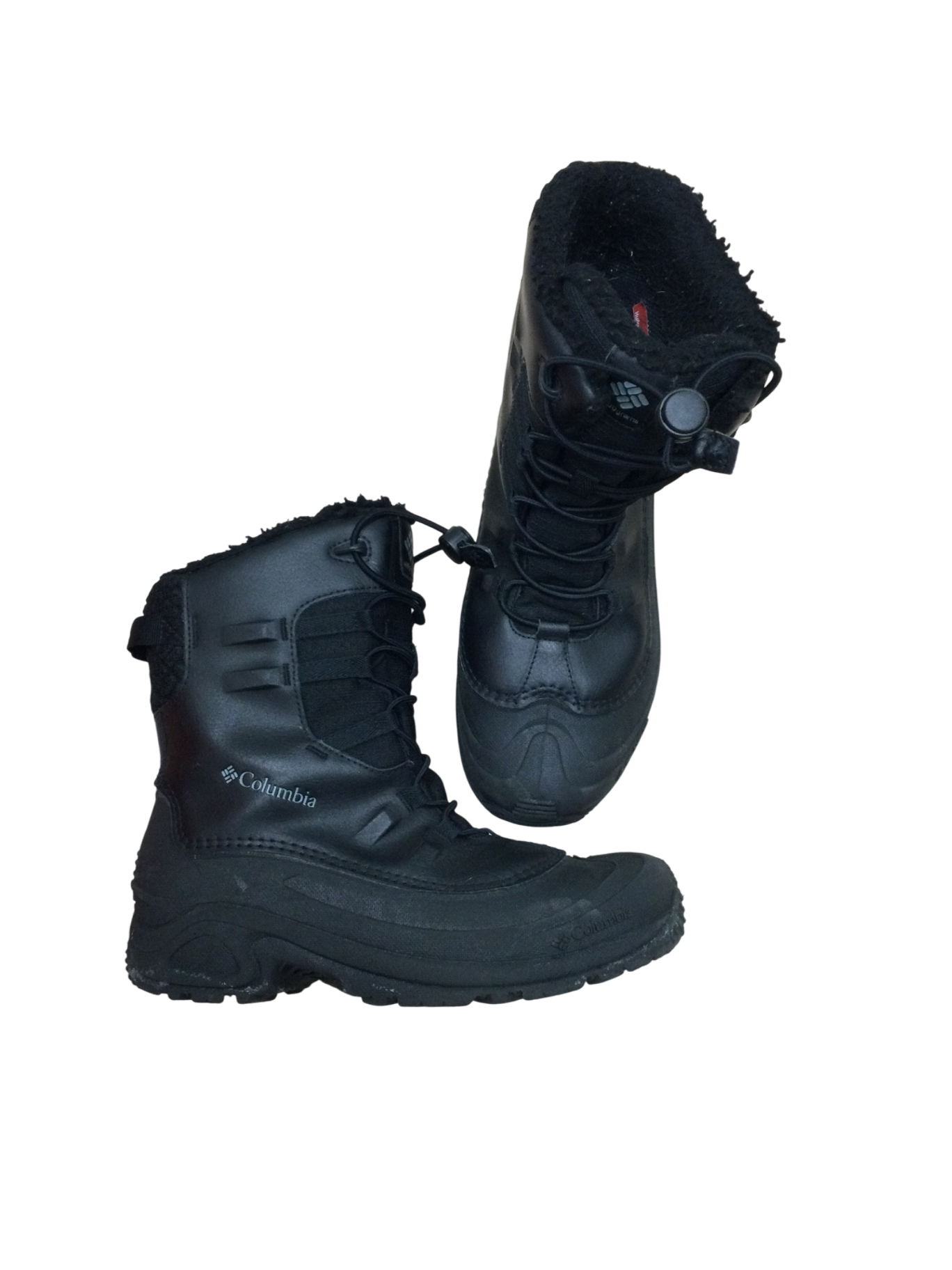 Columbia Bugaboot Winter Boots Size 7Y Black