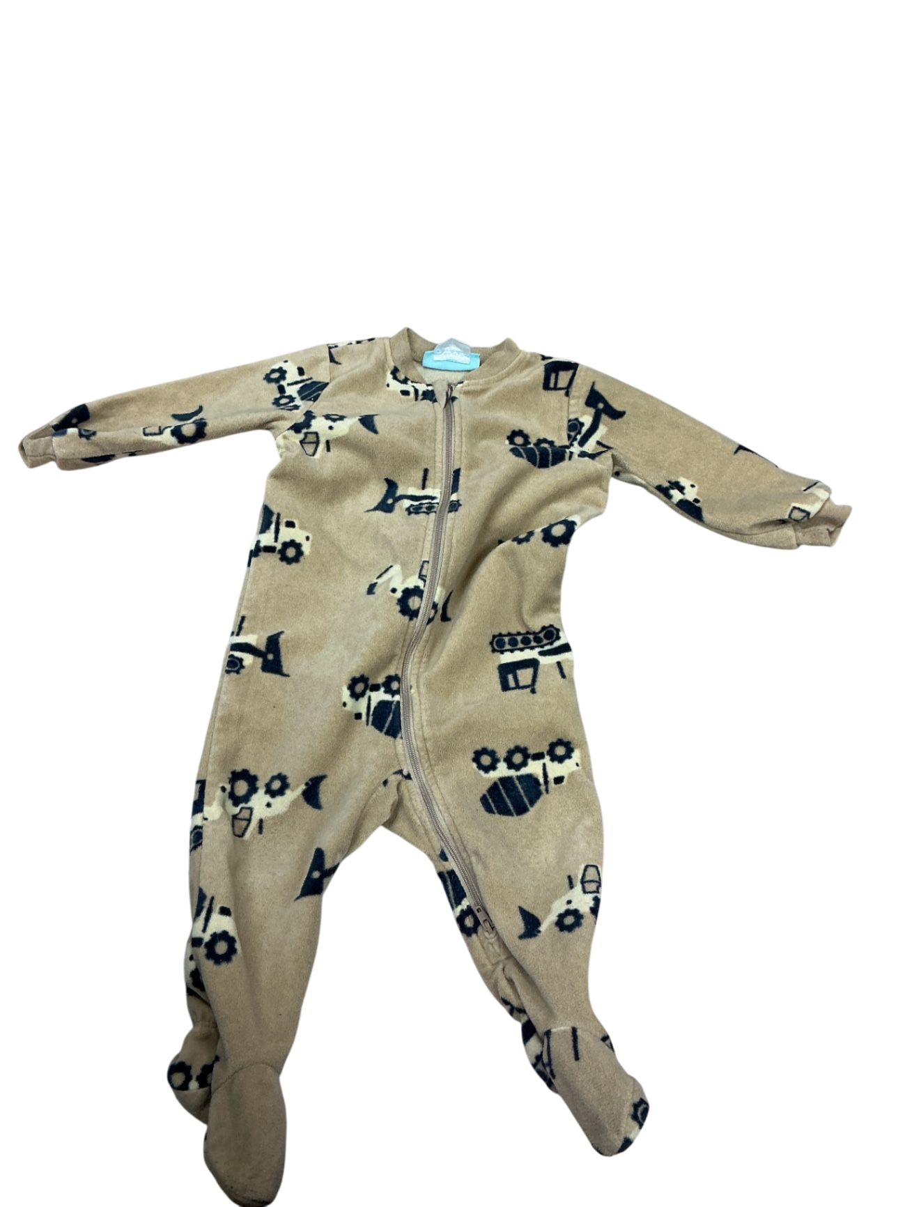 Pekkle Baby Onesie and Accessories 9M Beige