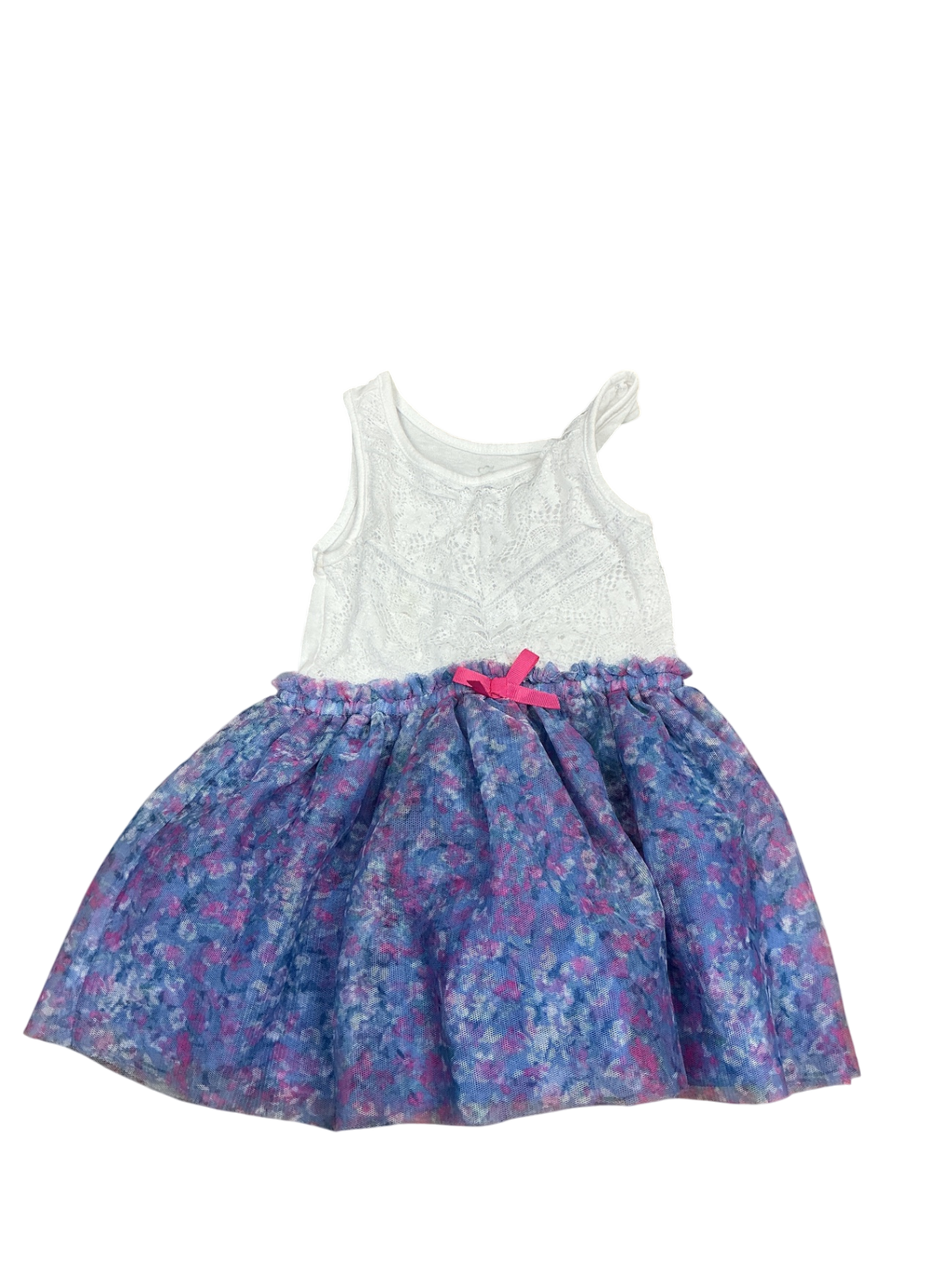 The Children's Place Dress 2T White and purple