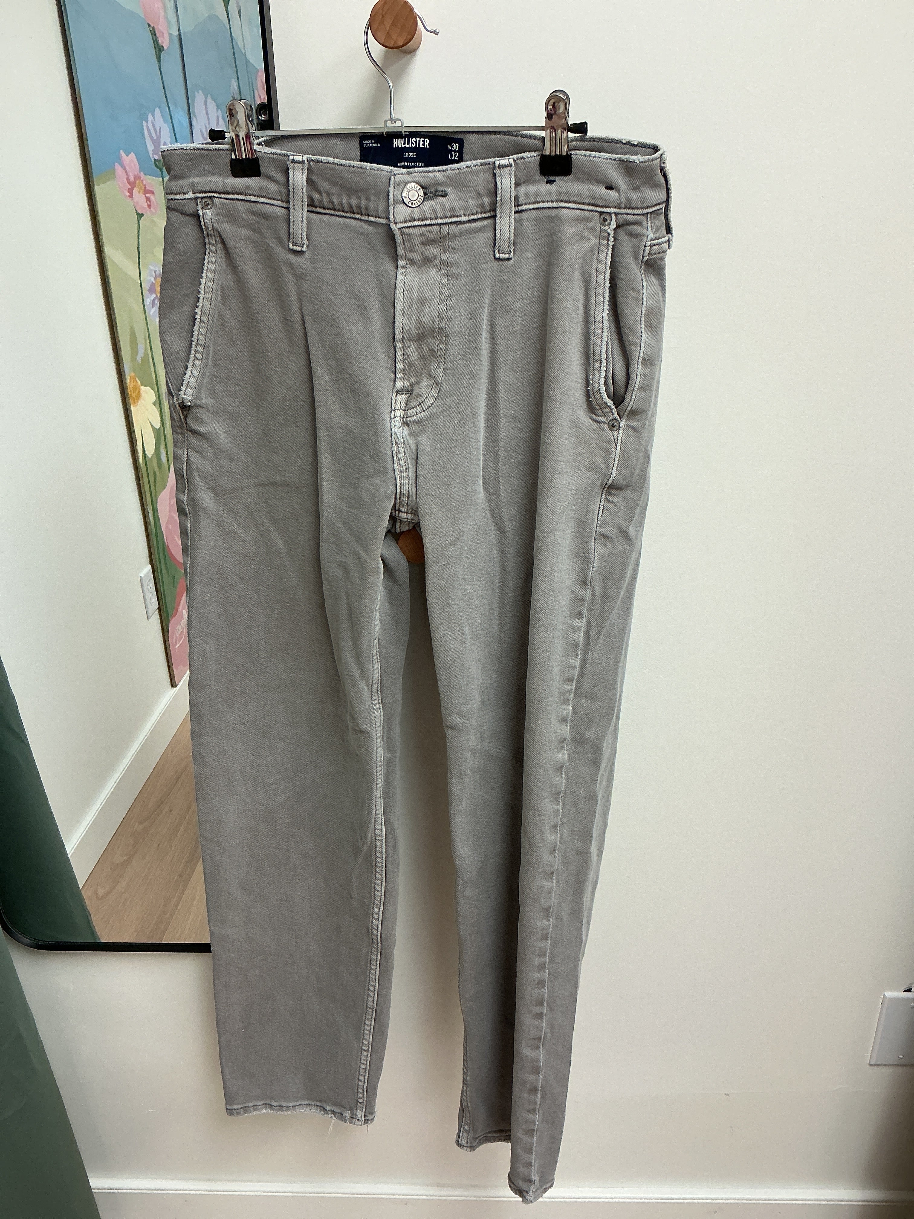 Hollister grey jeans