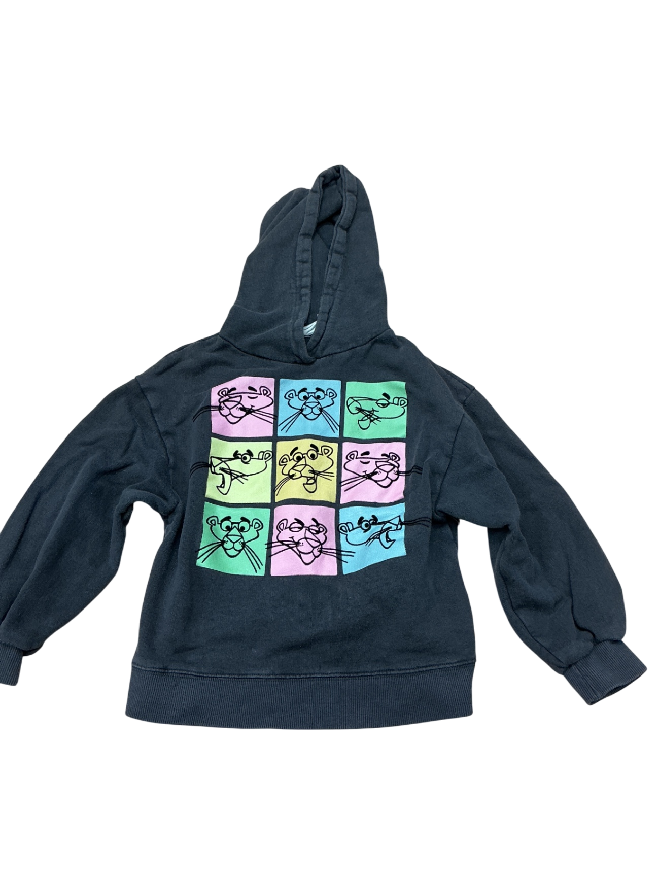 Zara Sweater 8Y Black Pink Panther