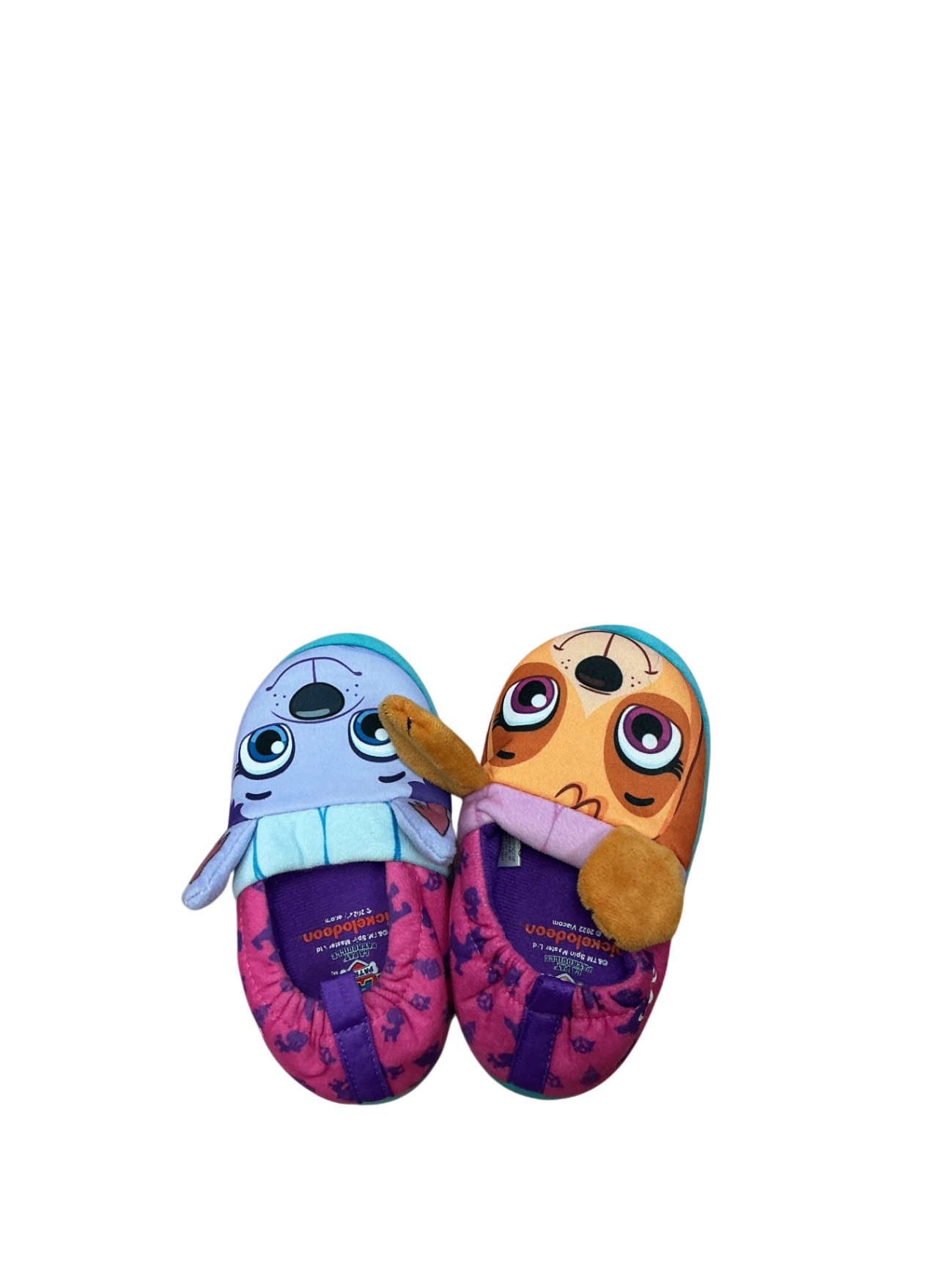 Nickelodeon Slippers 9-10c Pink and purple