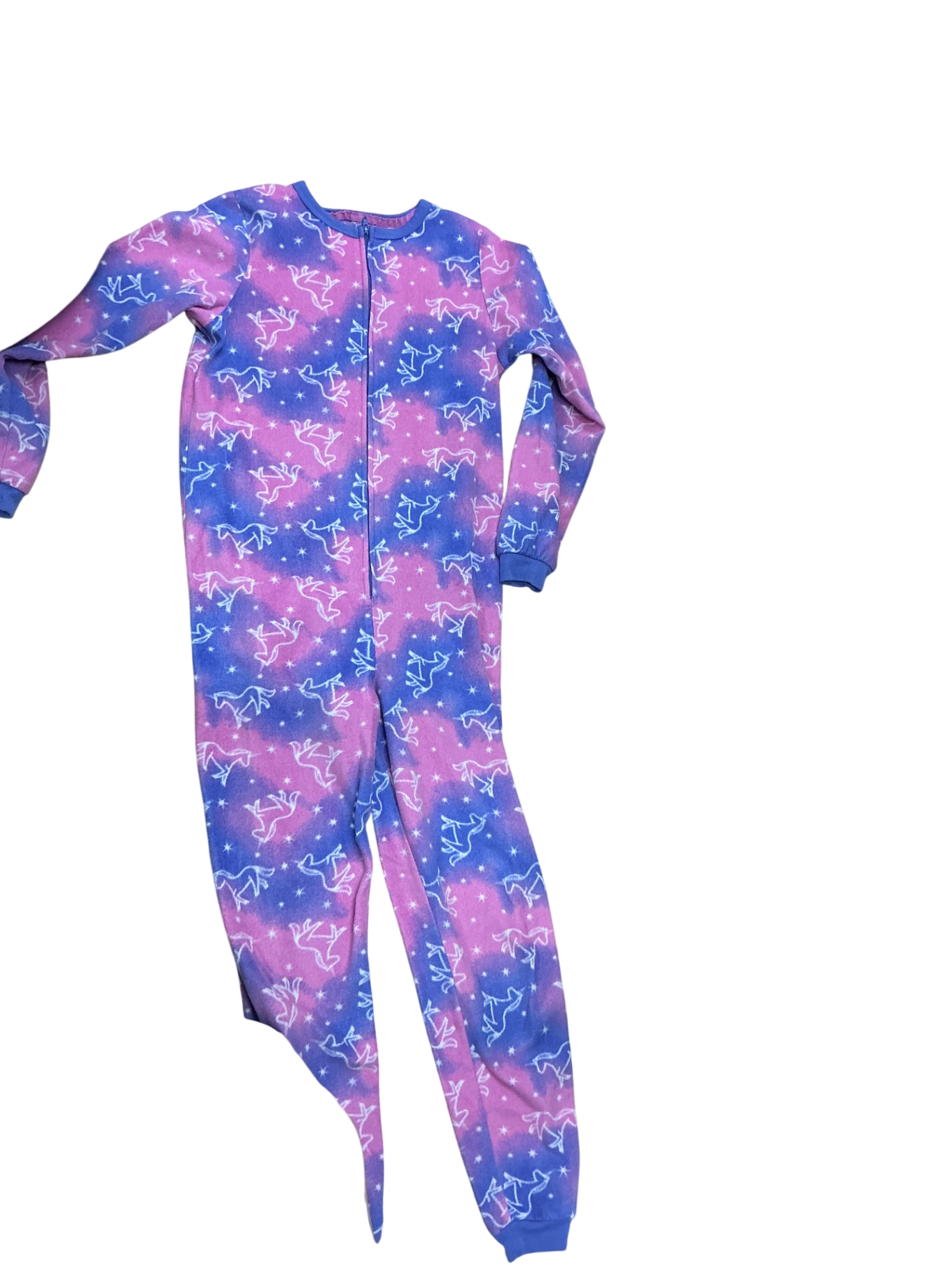 Sleep Bodysuit 8/10Y Pink and Blue unicorn