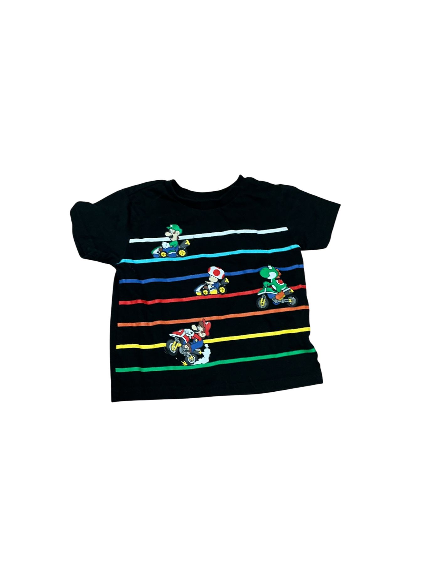 MarioKart Shirt 2T Black with Mario