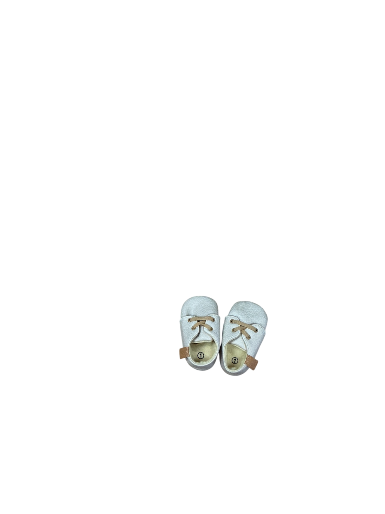 My Baby Shoes 1C White