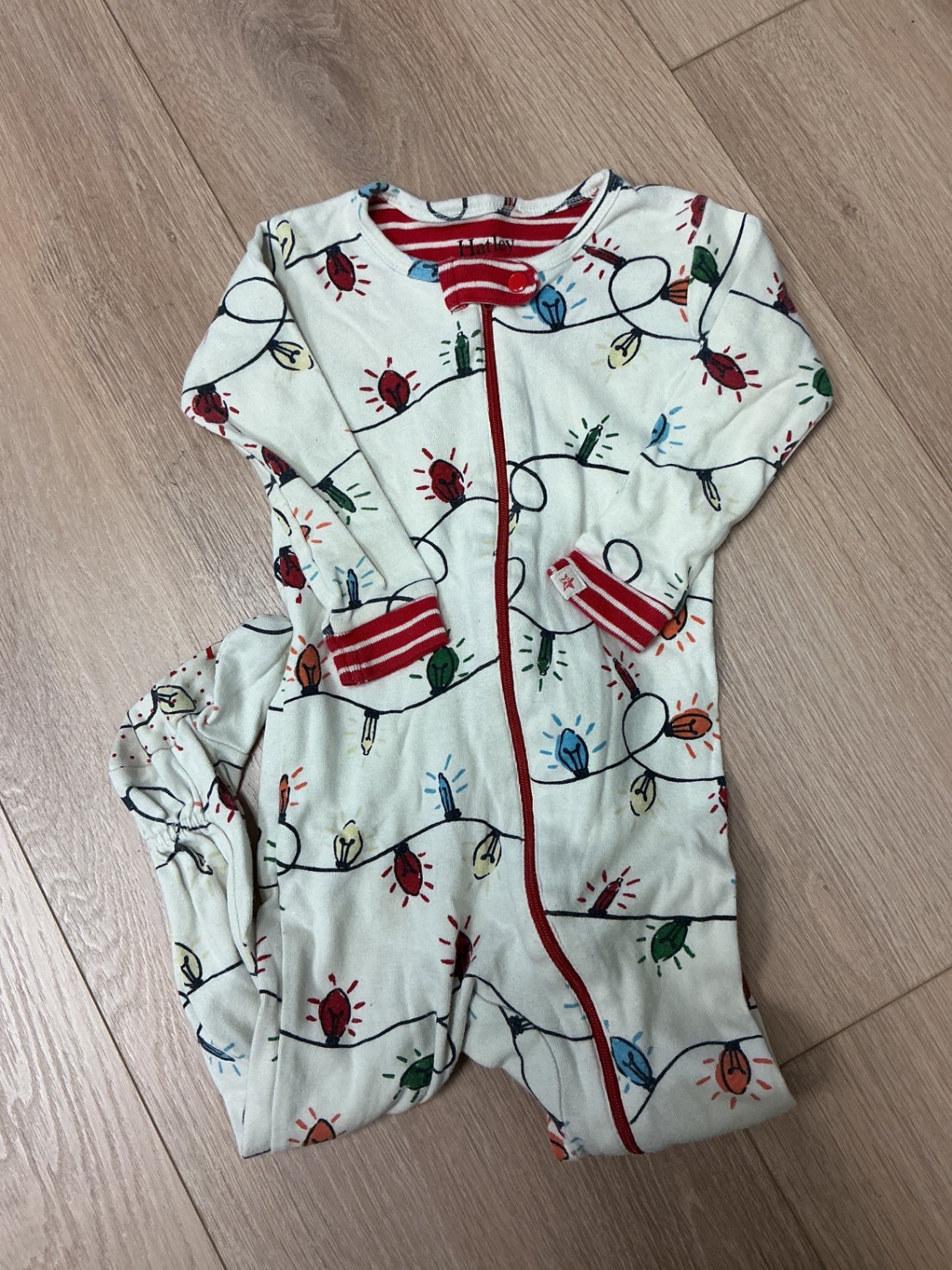 Hatley Sleeper 18-24M Christmas lights