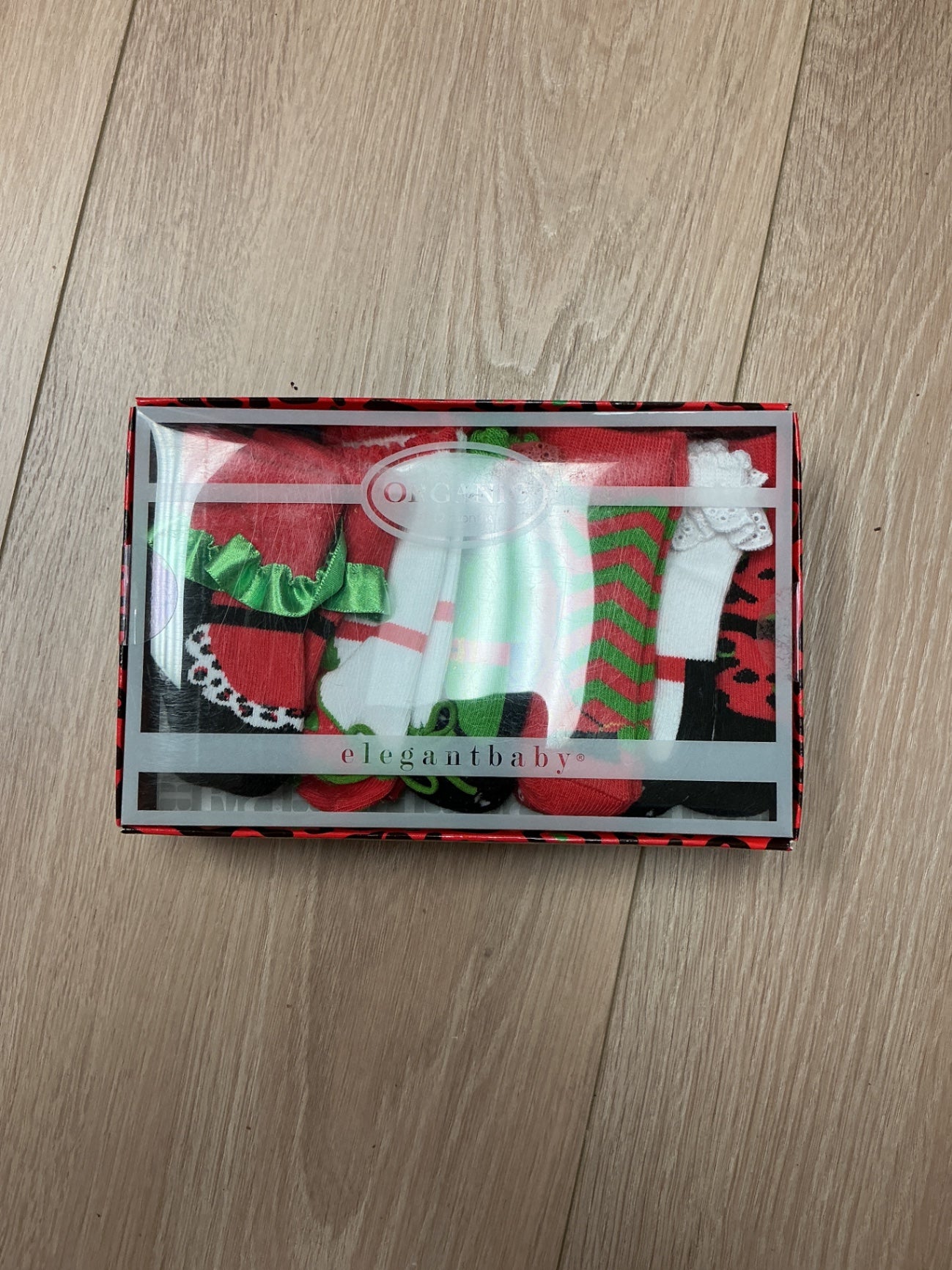 Elegantbaby Socks 0-12M Christmas