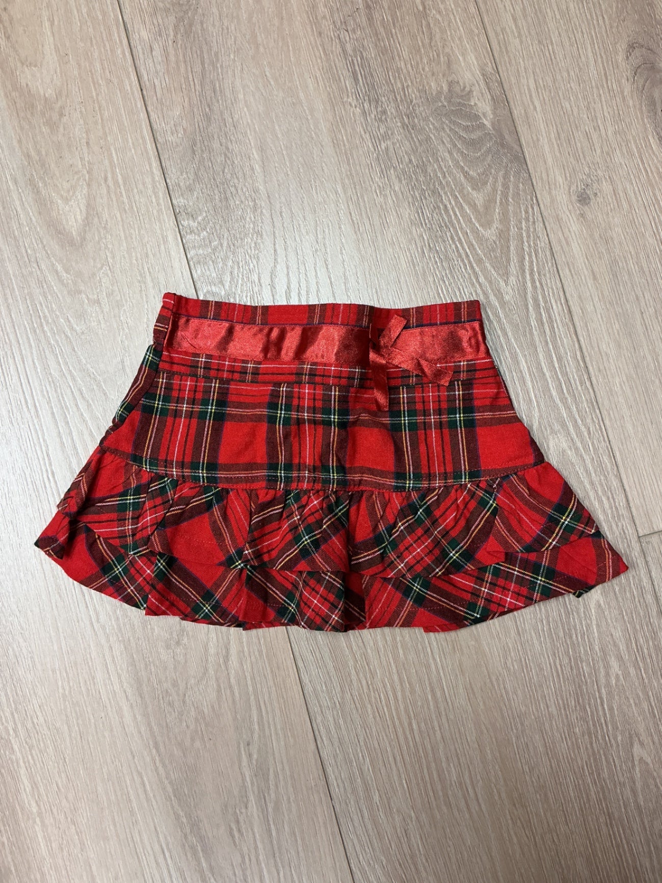 JPW Junior Skirt 2Y Red plaid
