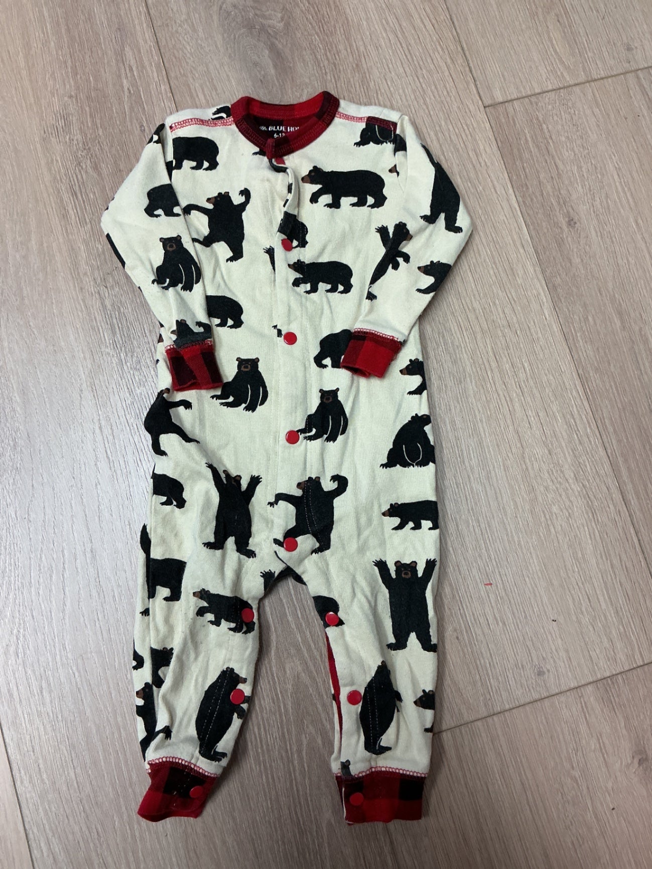 Little blue house sleeper 6-12M Bears