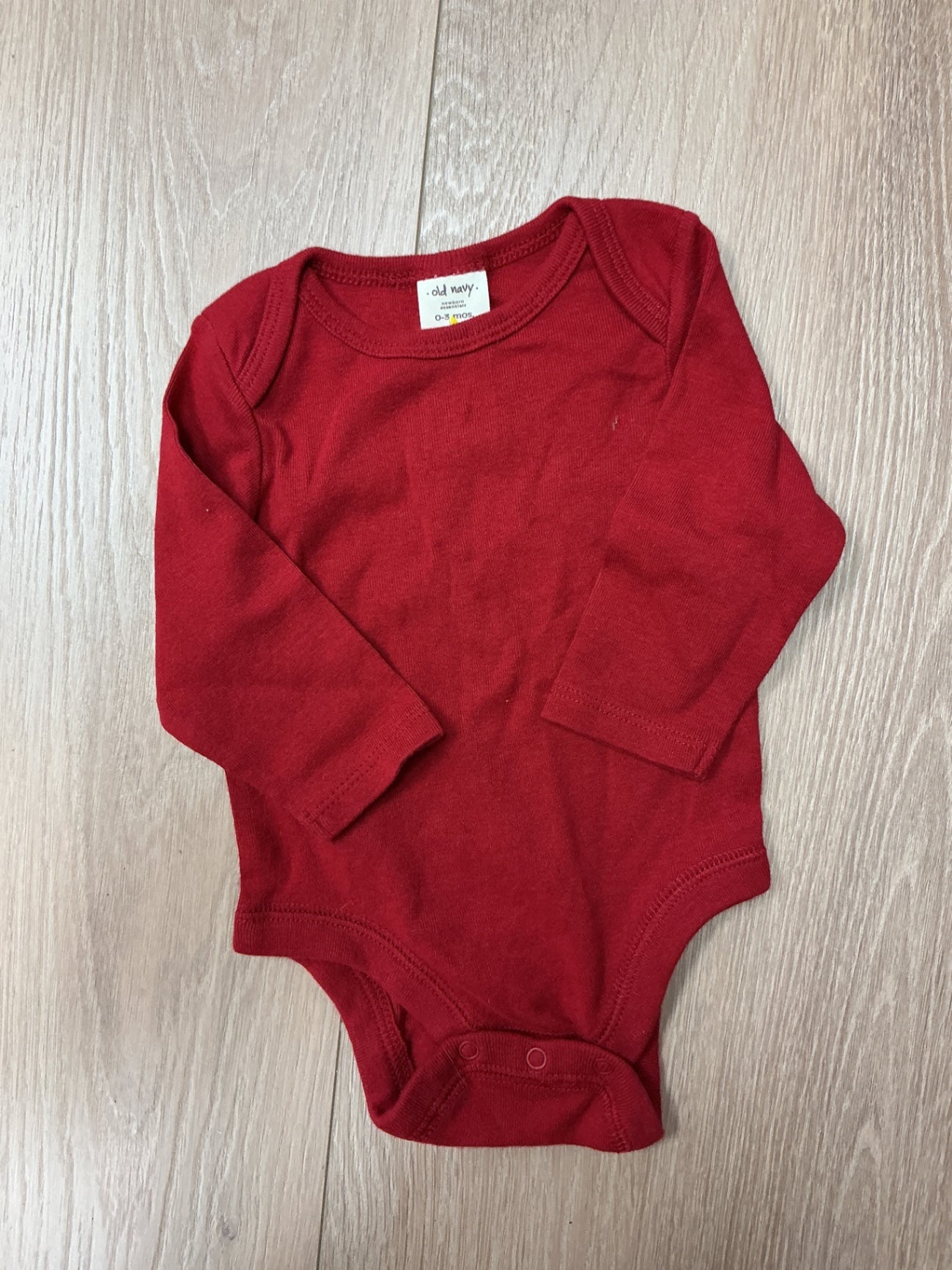 Old Navy Bodysuit 0-3M Red