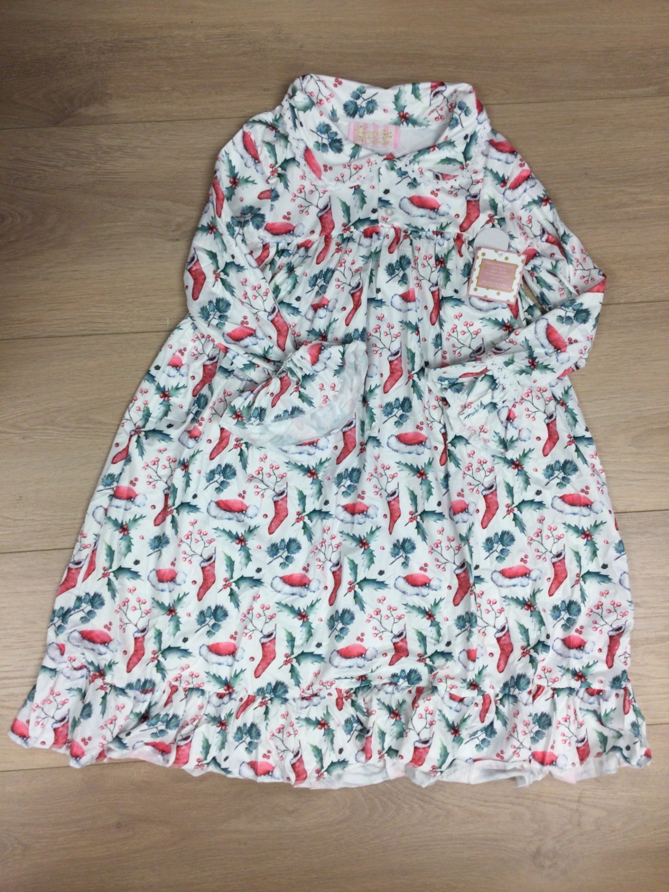 Kryssi Kouture Dress 8-9Y Hats and stockings