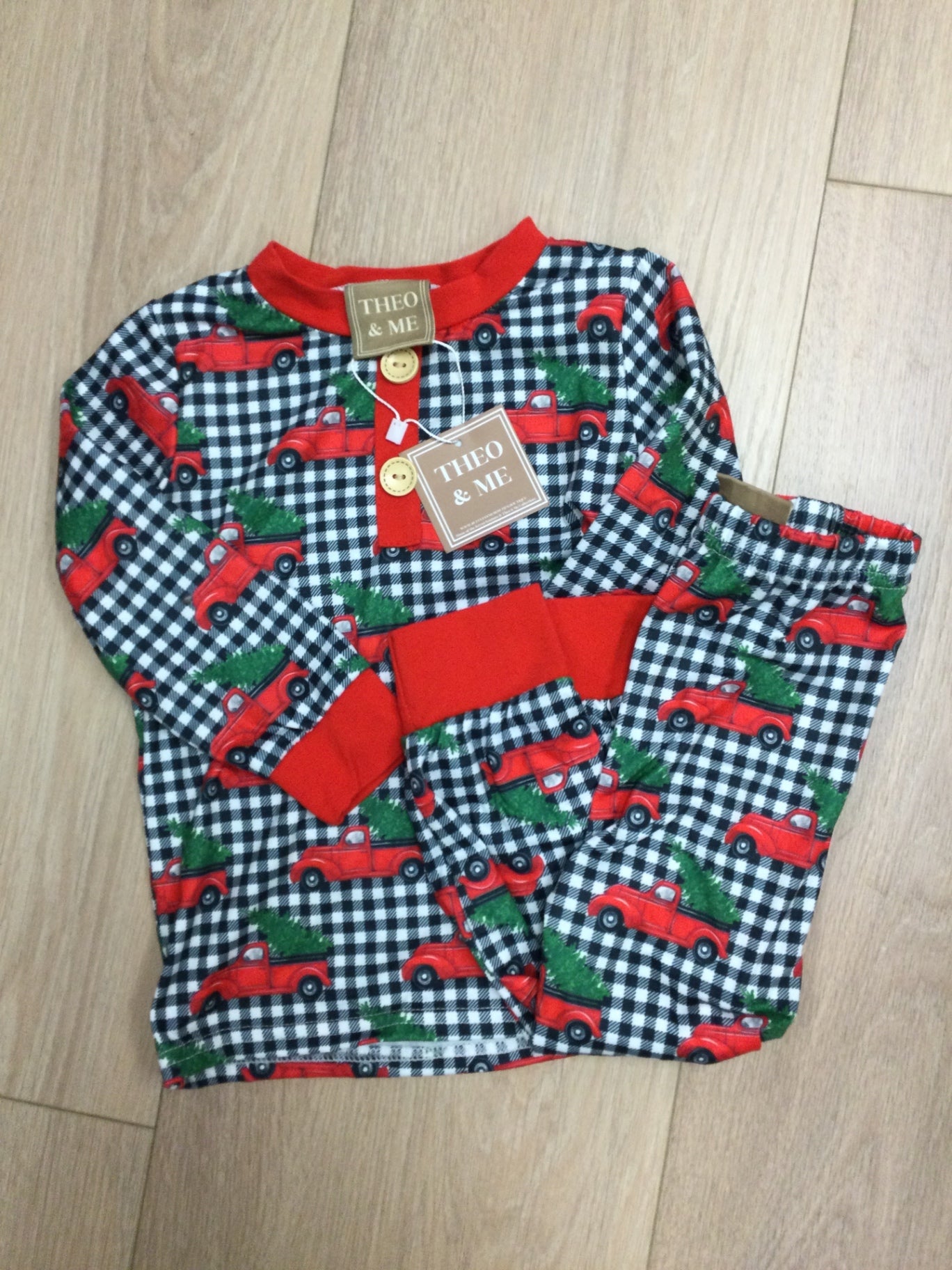 THEO & ME Pajama set long sleeve 2-3T cars