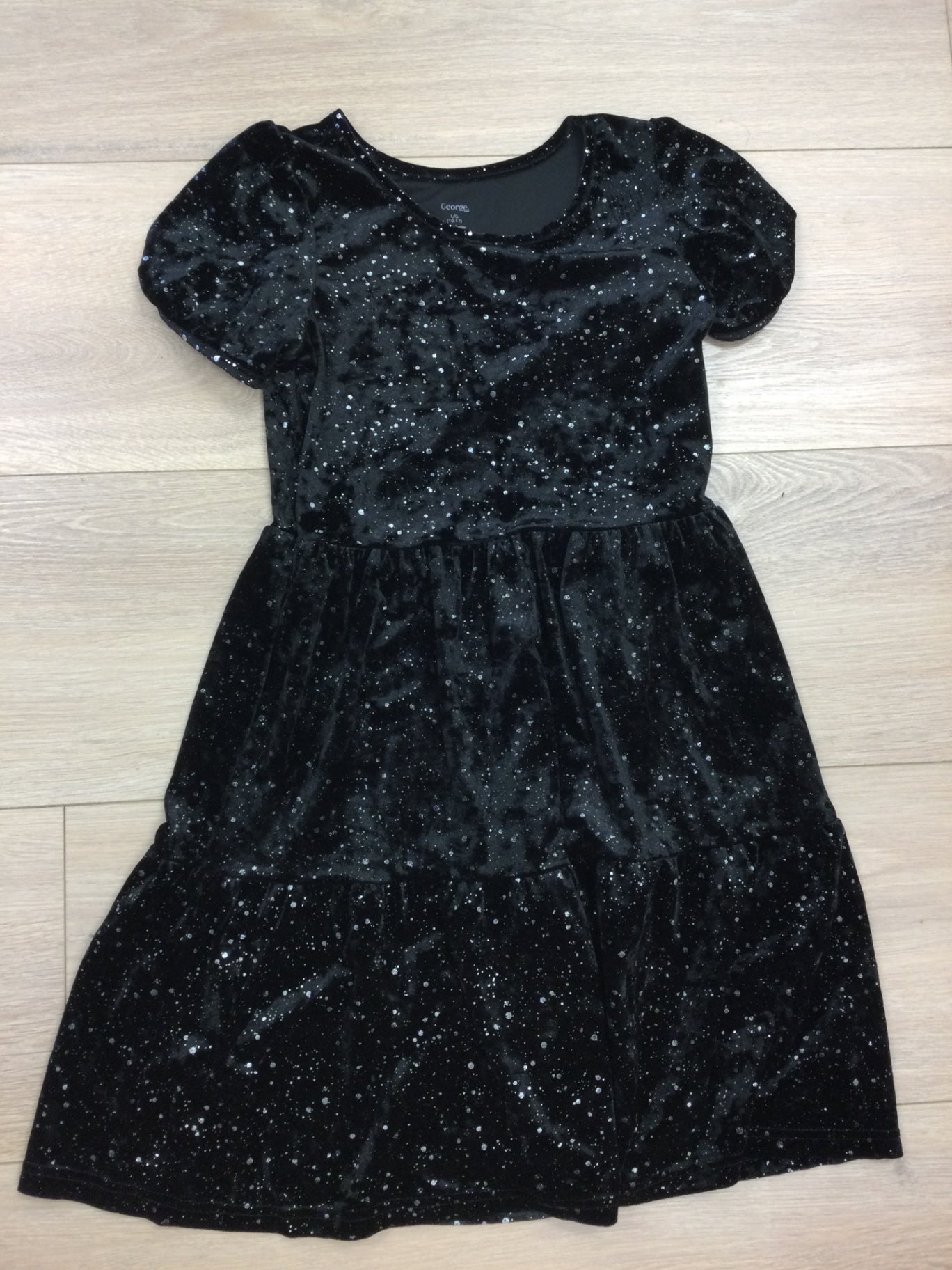 George Dress 10/12Y Black