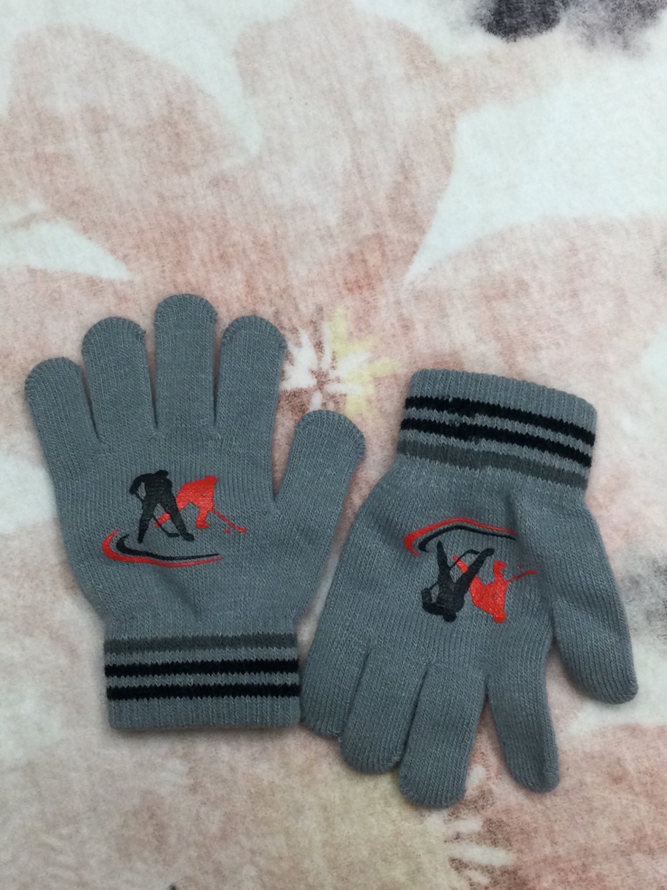 Juniors  Gloves Kids Gray