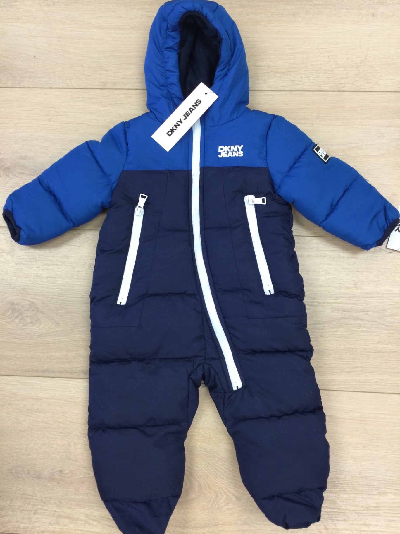 DKNY Winter Snowsuit 6-9M Blue