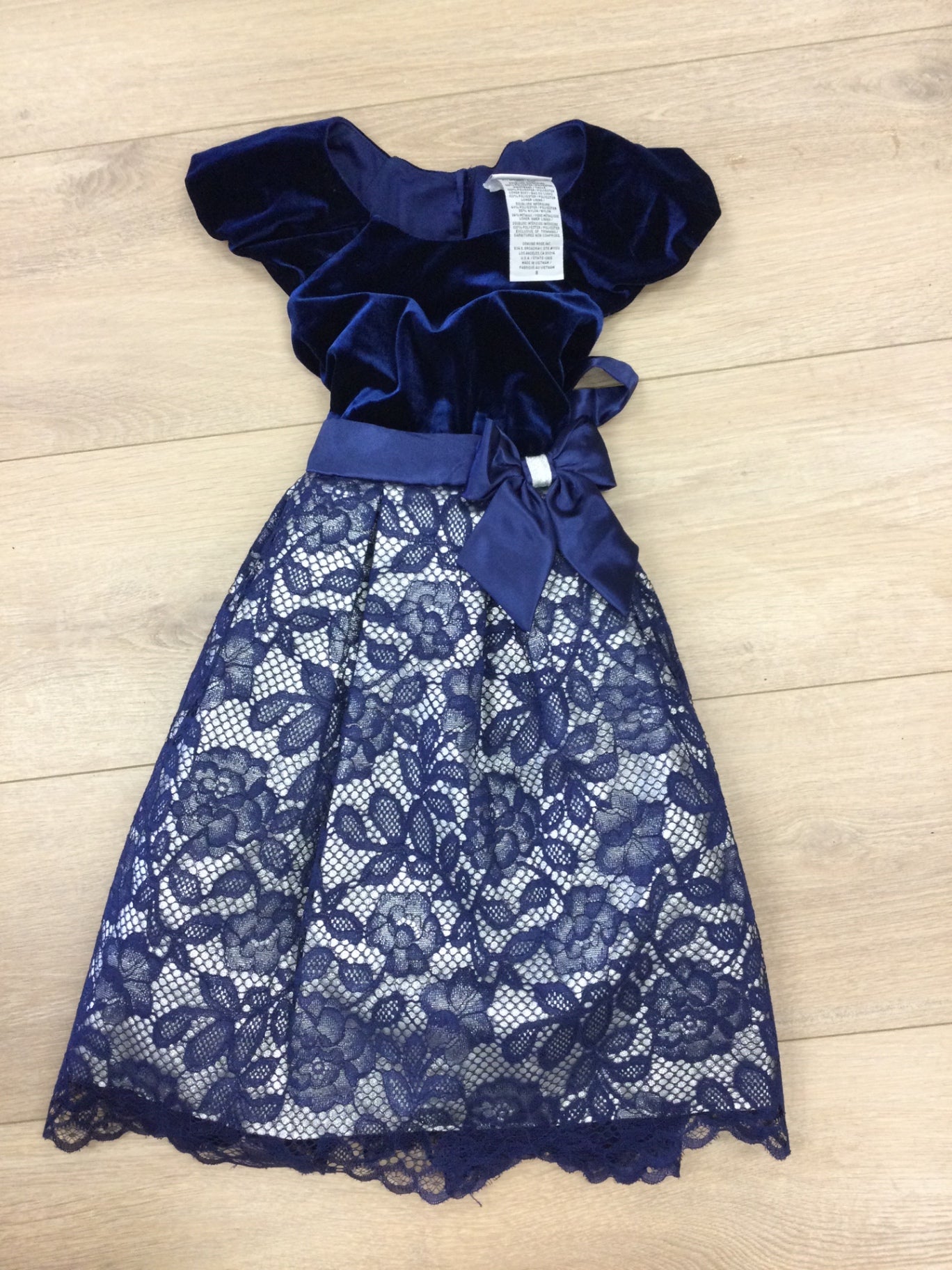 Jona Michelle Dress 8 Navy blue