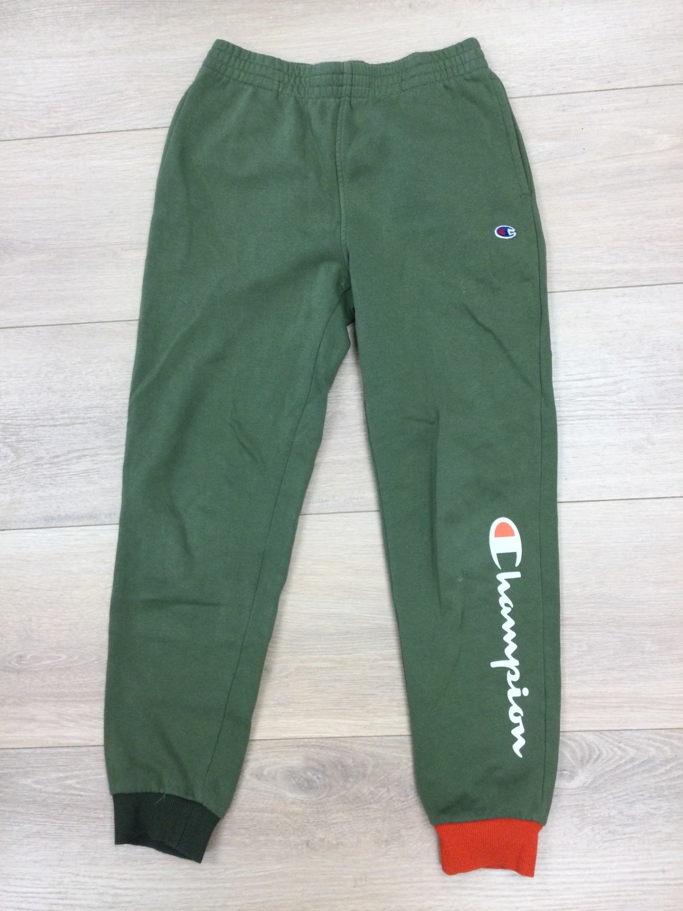 Champion Pants 10/12Y Green with black and red accents