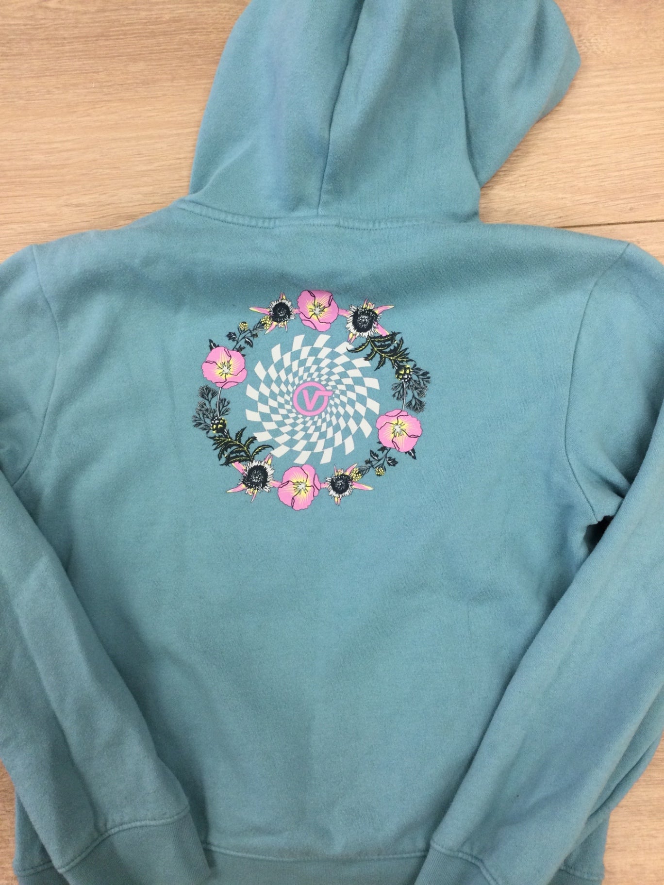 Vans Hoodie Youth large Light Blue