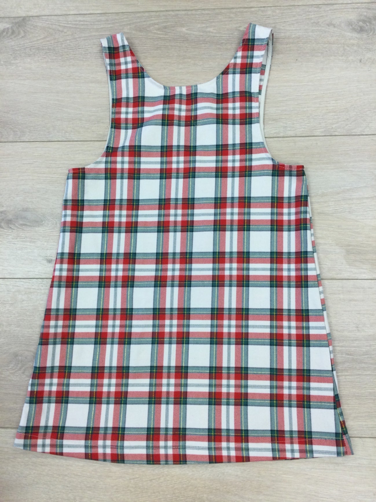 H&M Dress 9/10Y Red, White, Green