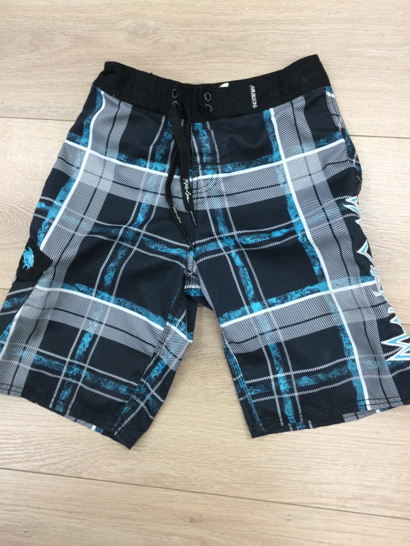 Maui & Sons Swim 12/14Y Blue and black