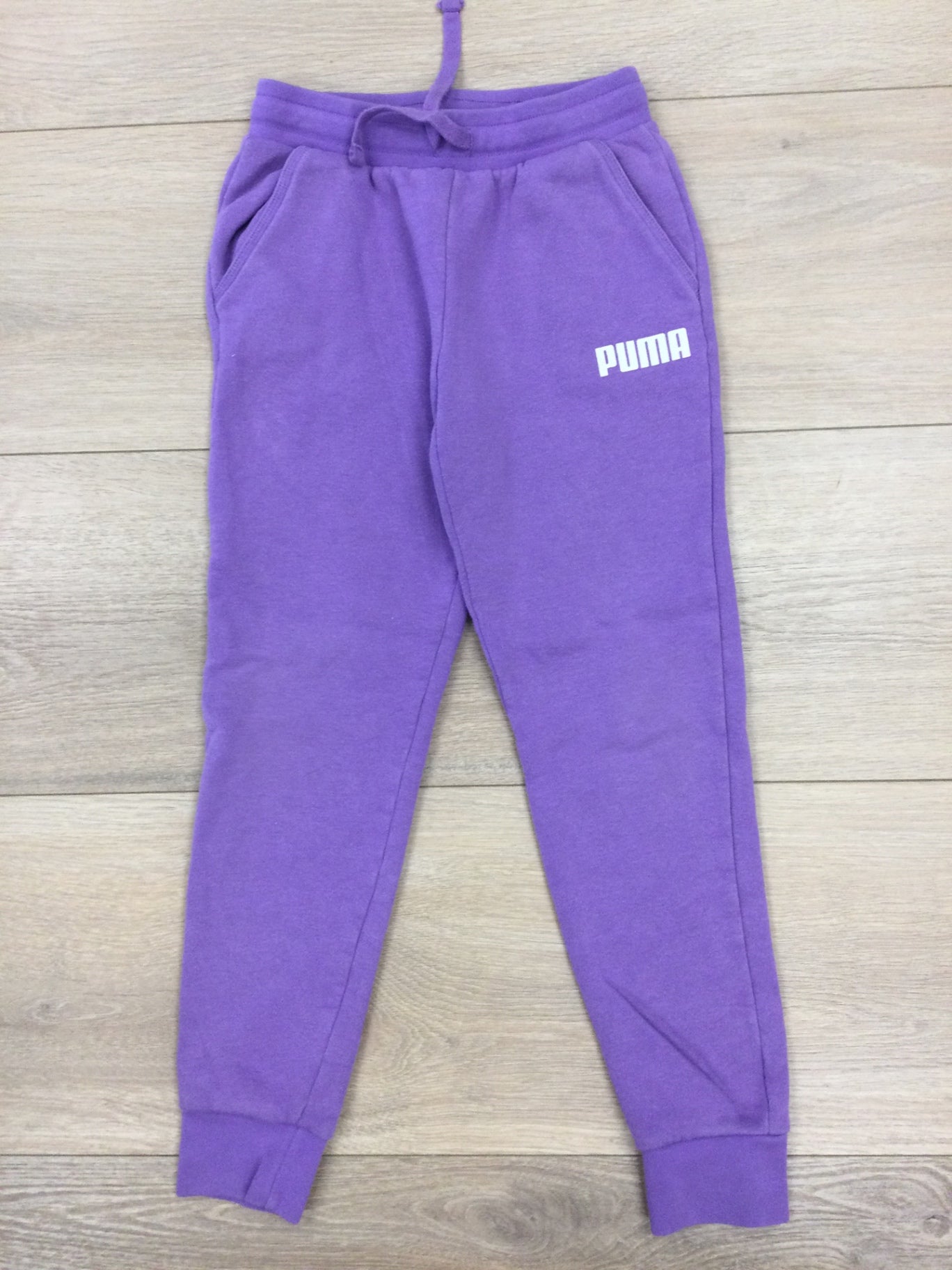 PUMA Sweatpants 7/8Y Purple