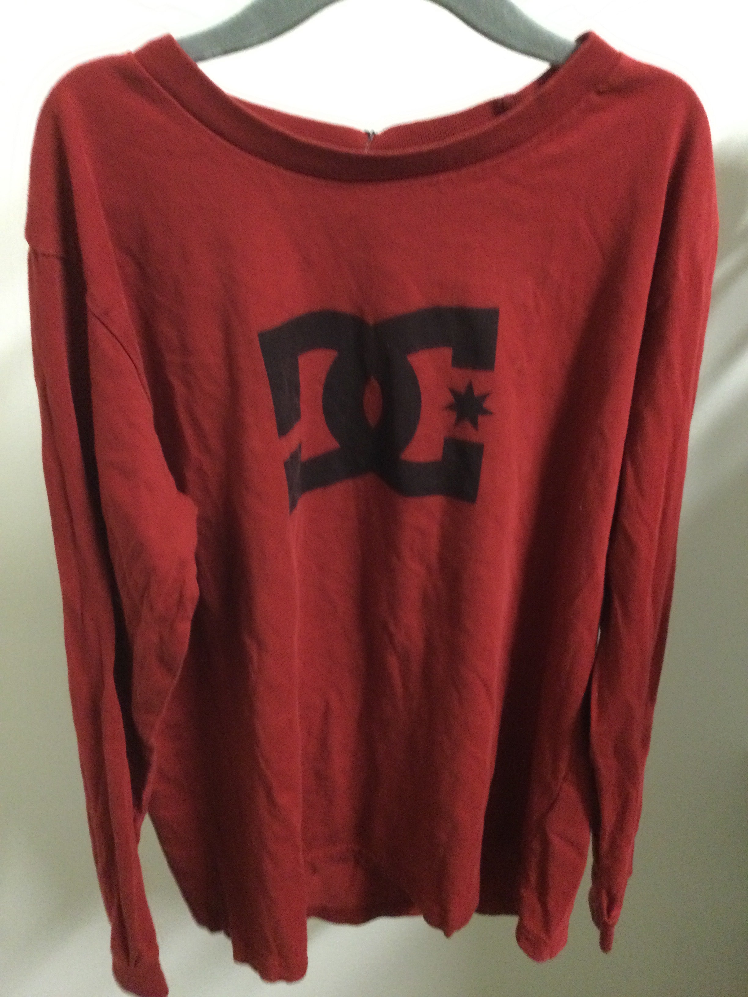 DC red longsleeve size 12Y