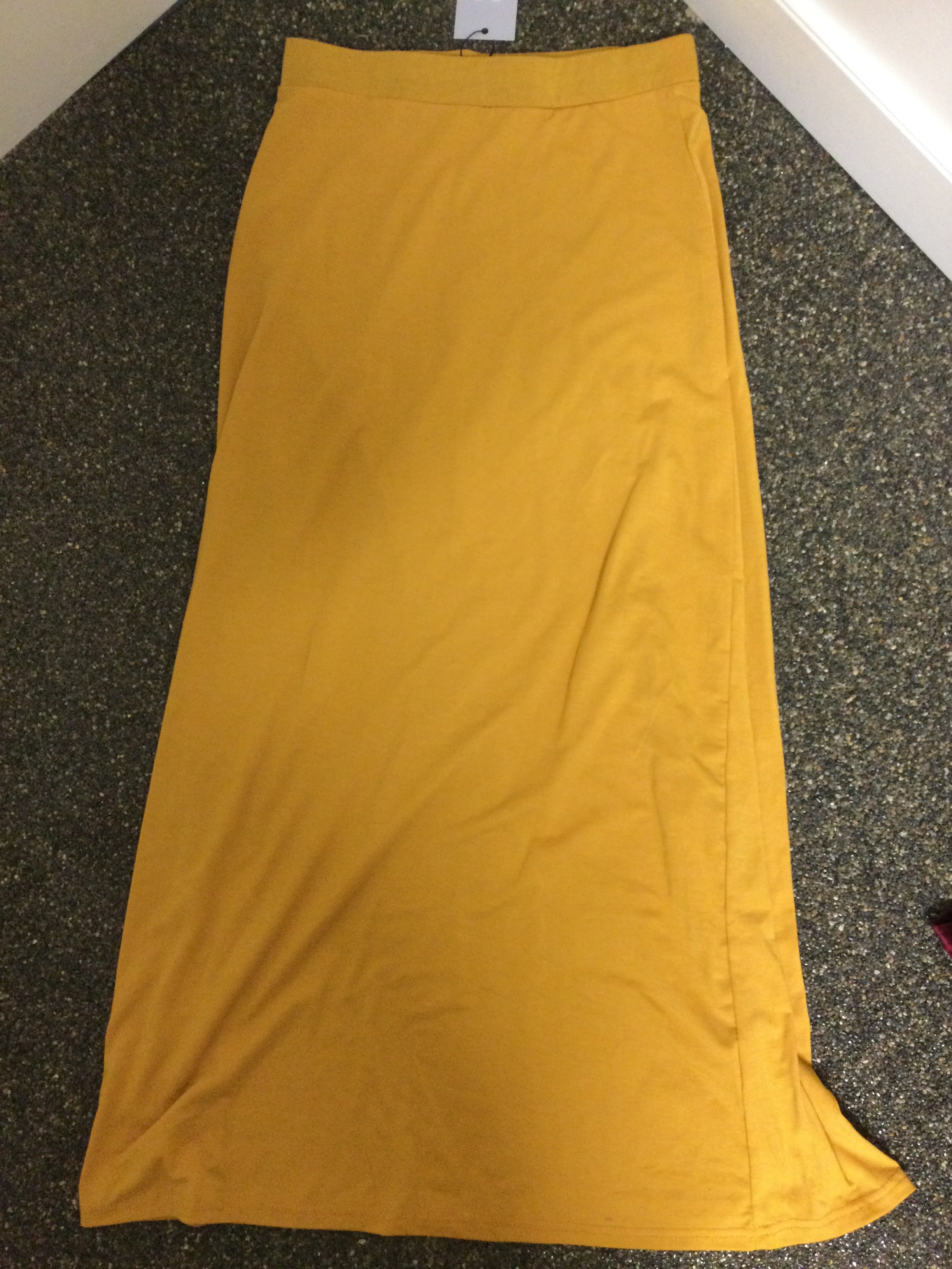 UK2LA mustard skirt Women M