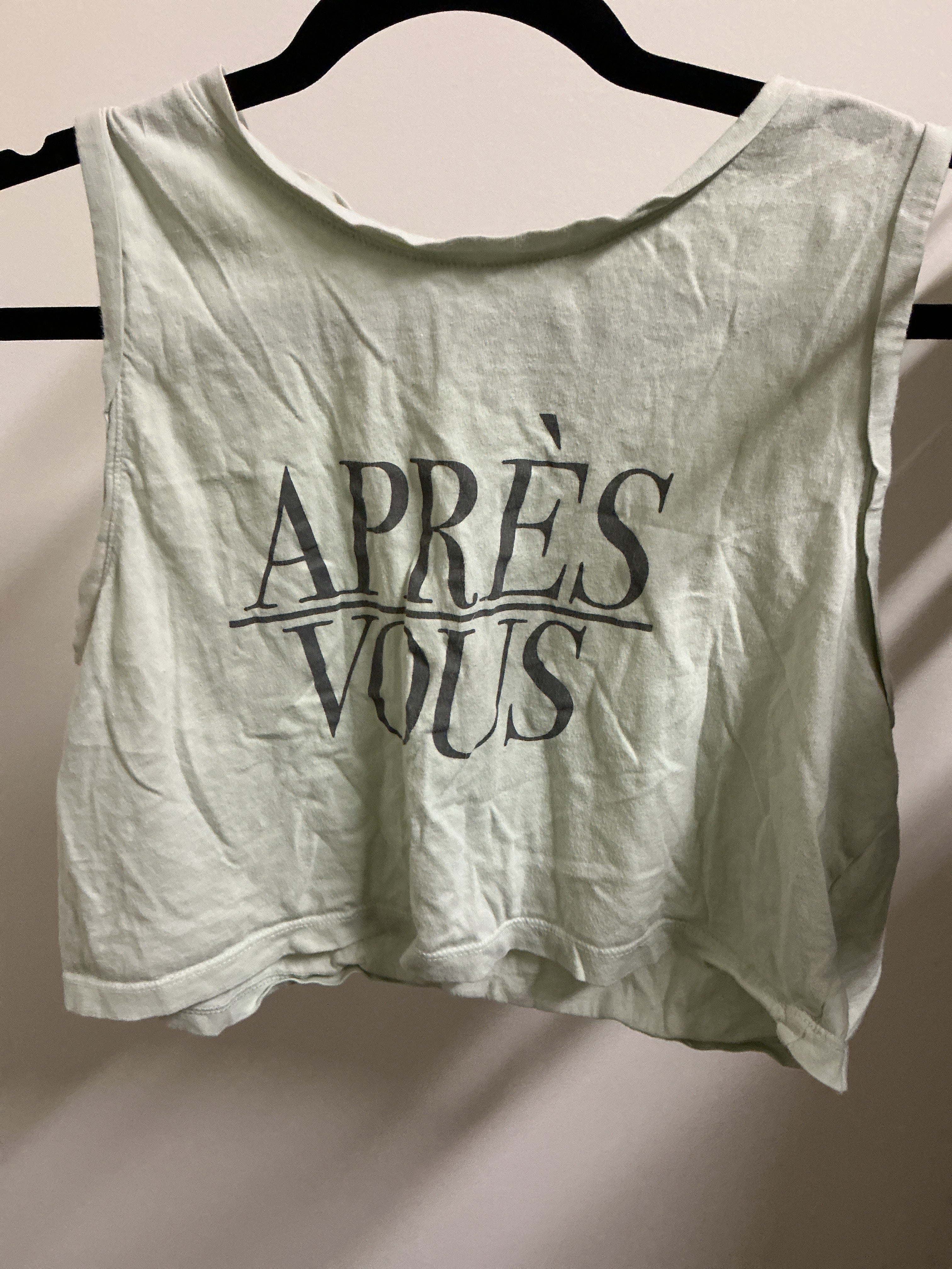 Arborist mint green tanktop Youth M