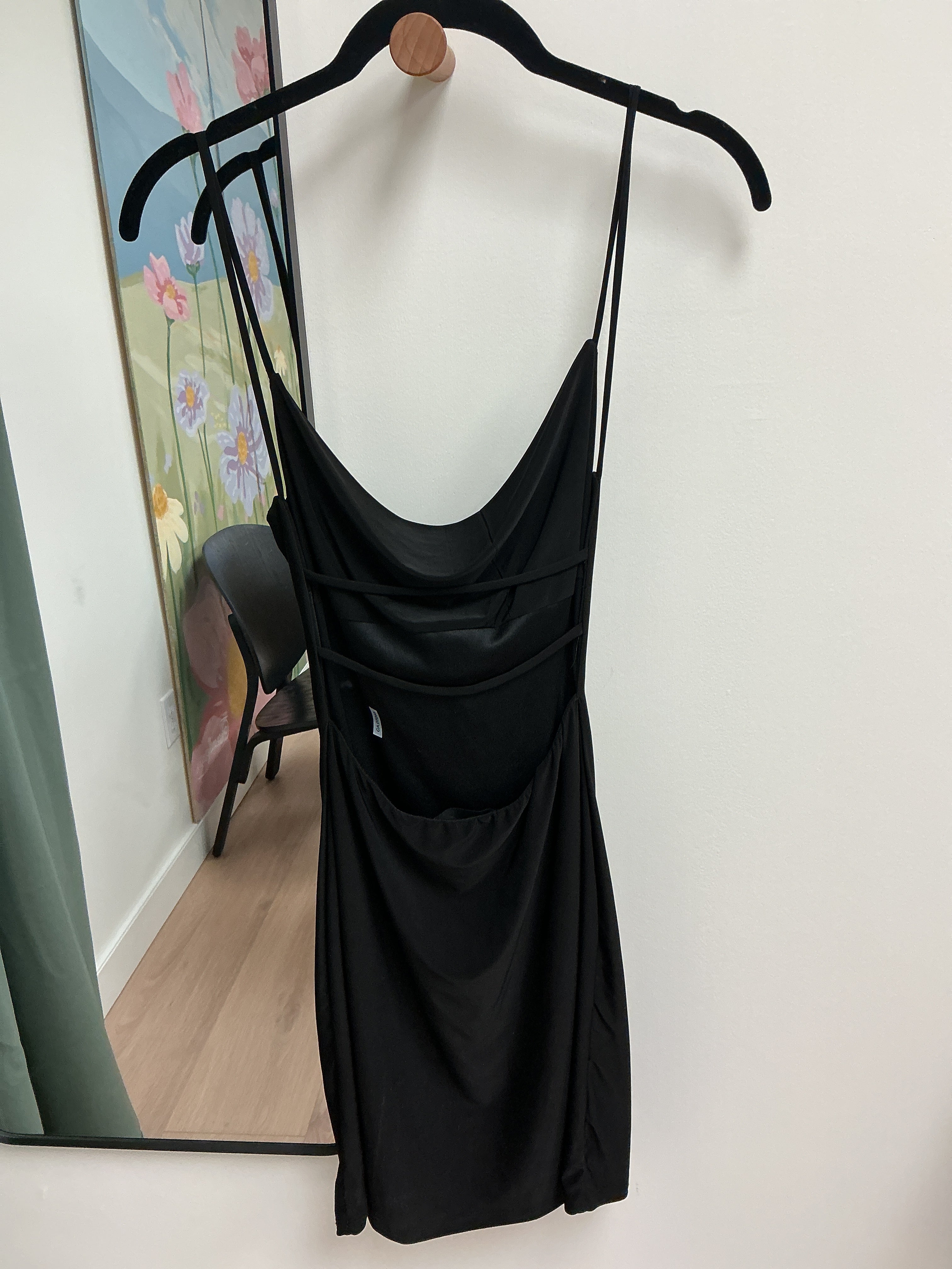 21 Saints black tight sleeveless dress size S